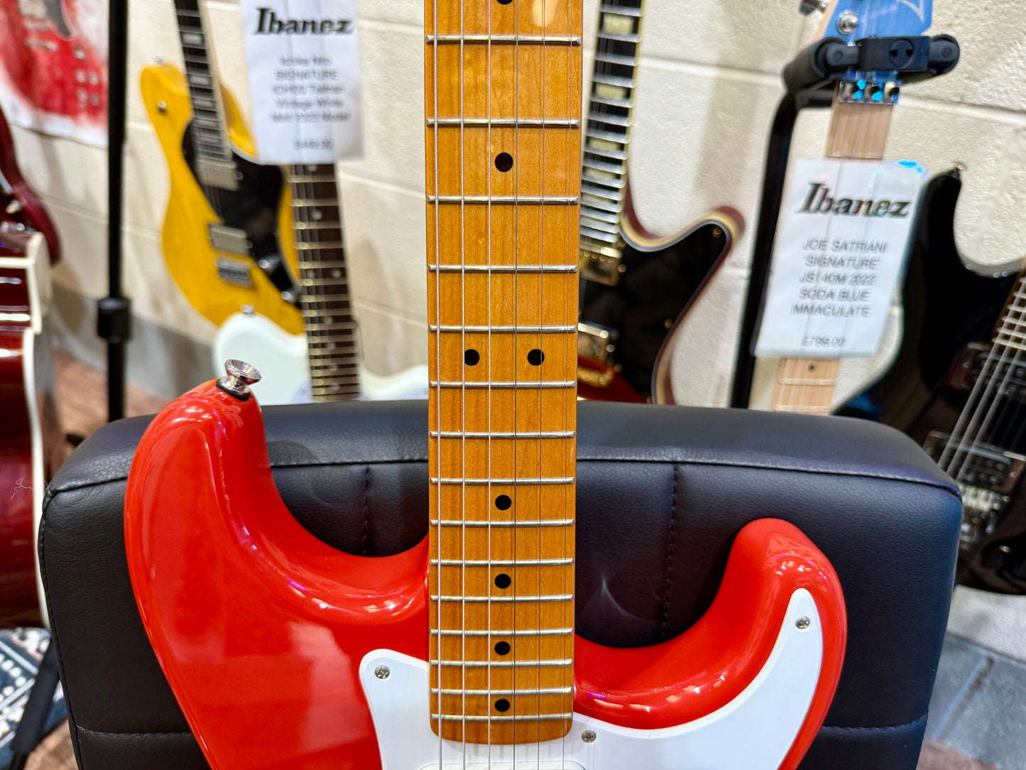 🌟2023🌟 Fender Squier Classic Vibe 50s Stratocaster~ Fiesta Red~ Maple Neck!