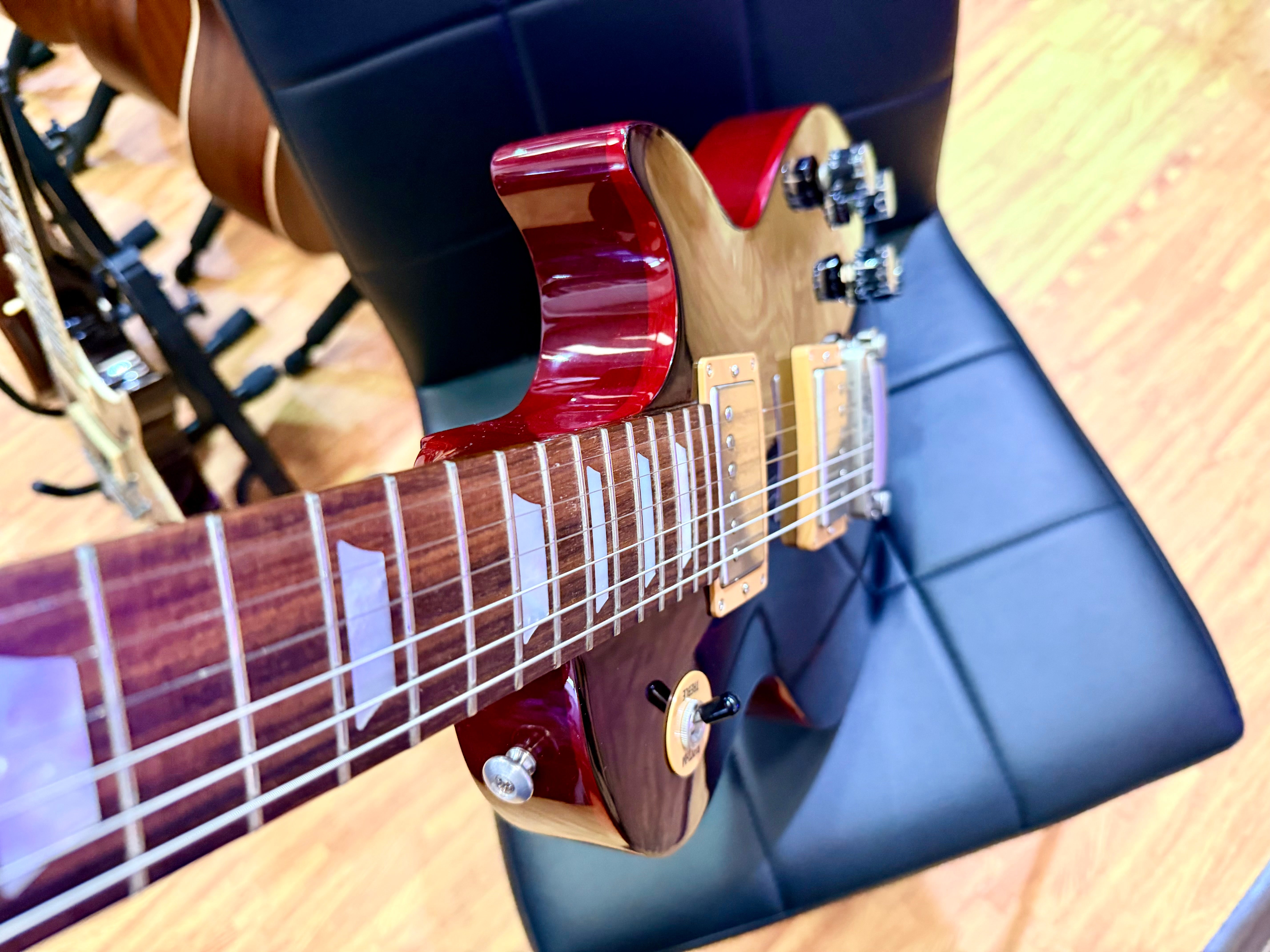 ✨2015✨ Gibson Les Paul Studio~ Wine Red Figured Top~ 100th Anniversary + Case!