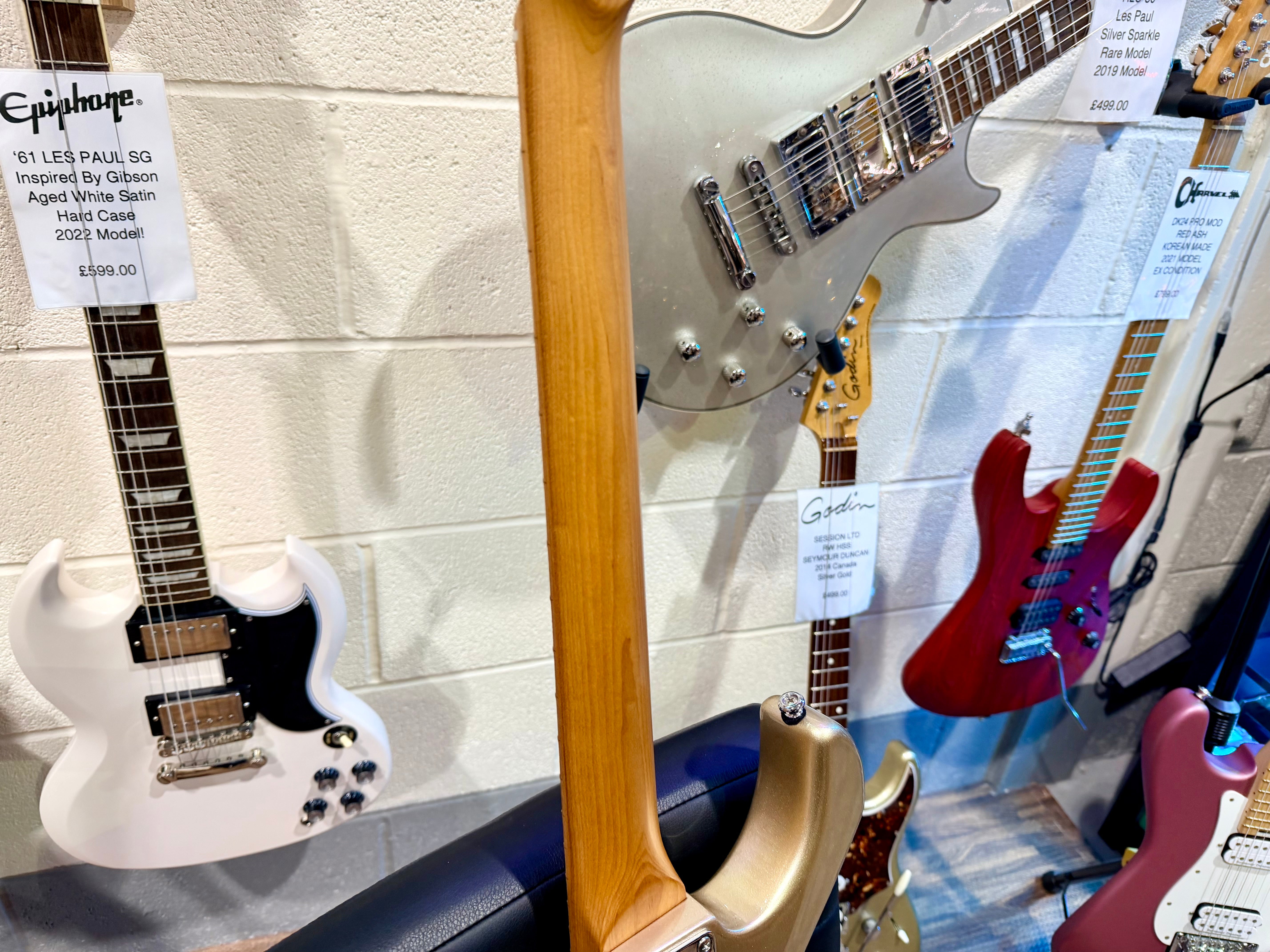 🌟EX-DEMO🌟 Sire Larry Carlton S7 Electric Guitar~ Champagne Gold~ 2025!