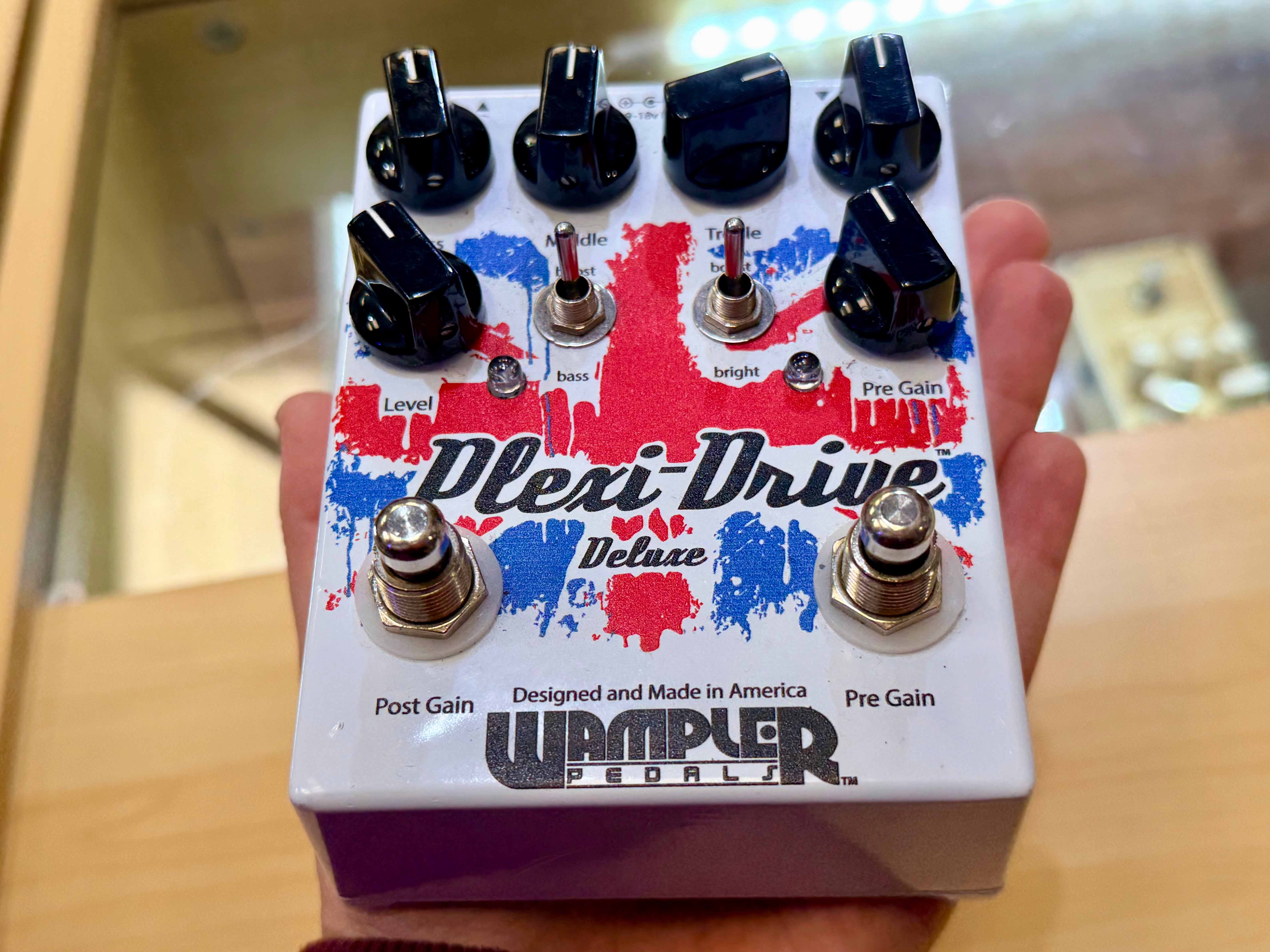 🎸 Wampler Plexi Drive Deluxe Guitar Effects Pedal~ Overdrive Boost Unit 🎸