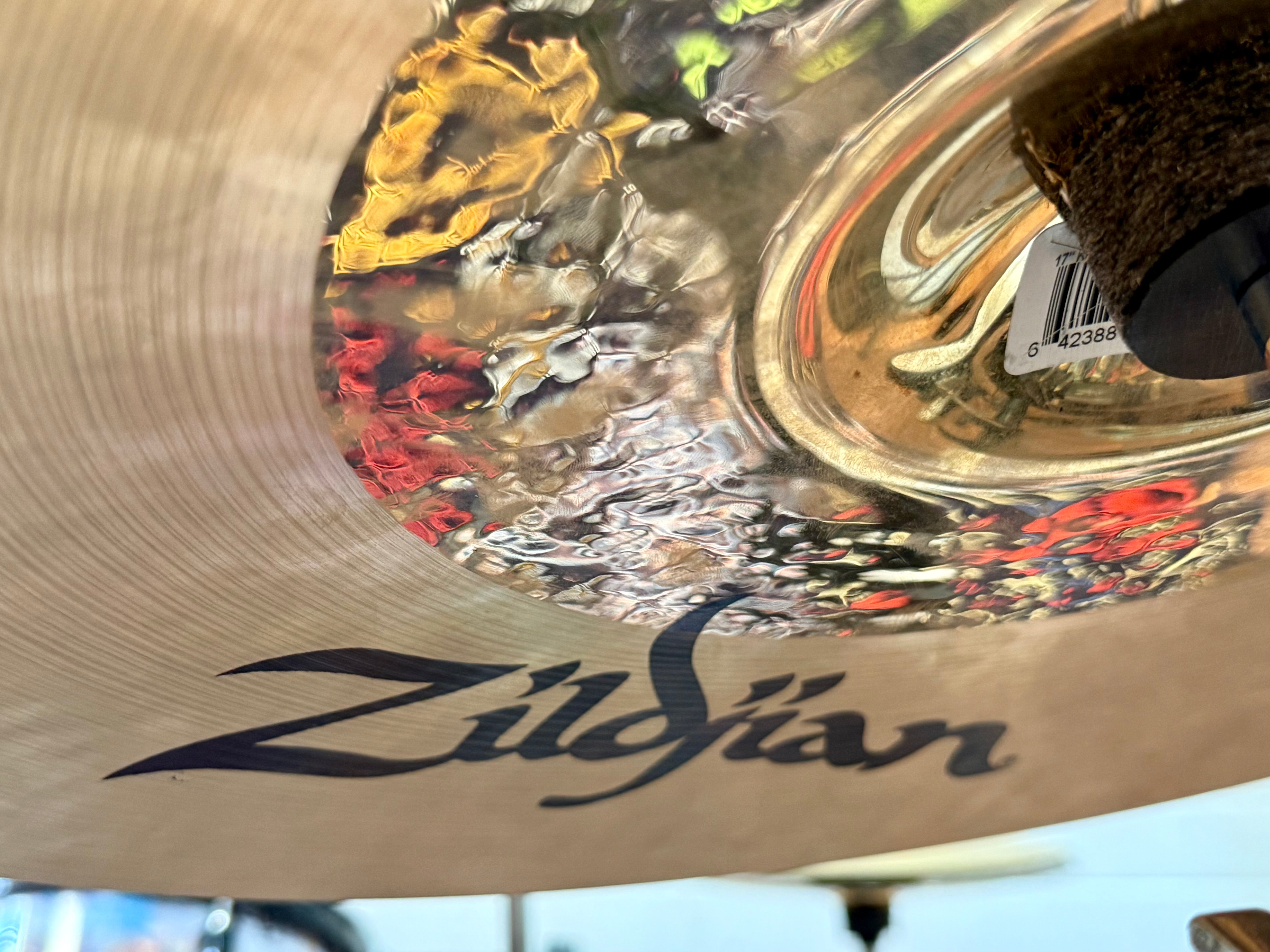 🥁 Zildjian 17" K Custom Hybrid Crash Cymbal - Rock/Medium/Fx Cymbol/USA 🥁