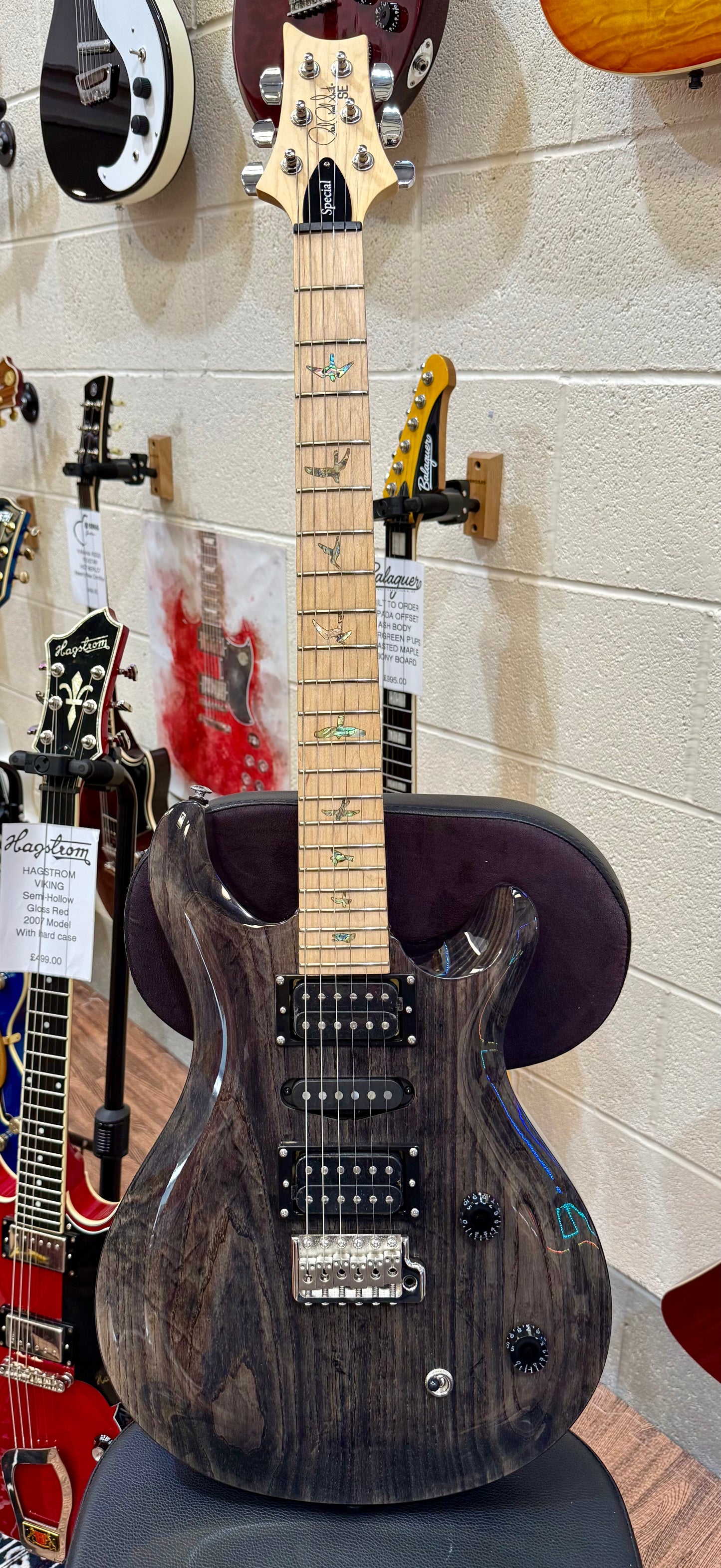 🔥NEW🔥 PRS SE Specialty~ Swamp Ash Special - Charcoal HSH~ Maple Neck~ Gig Bag!