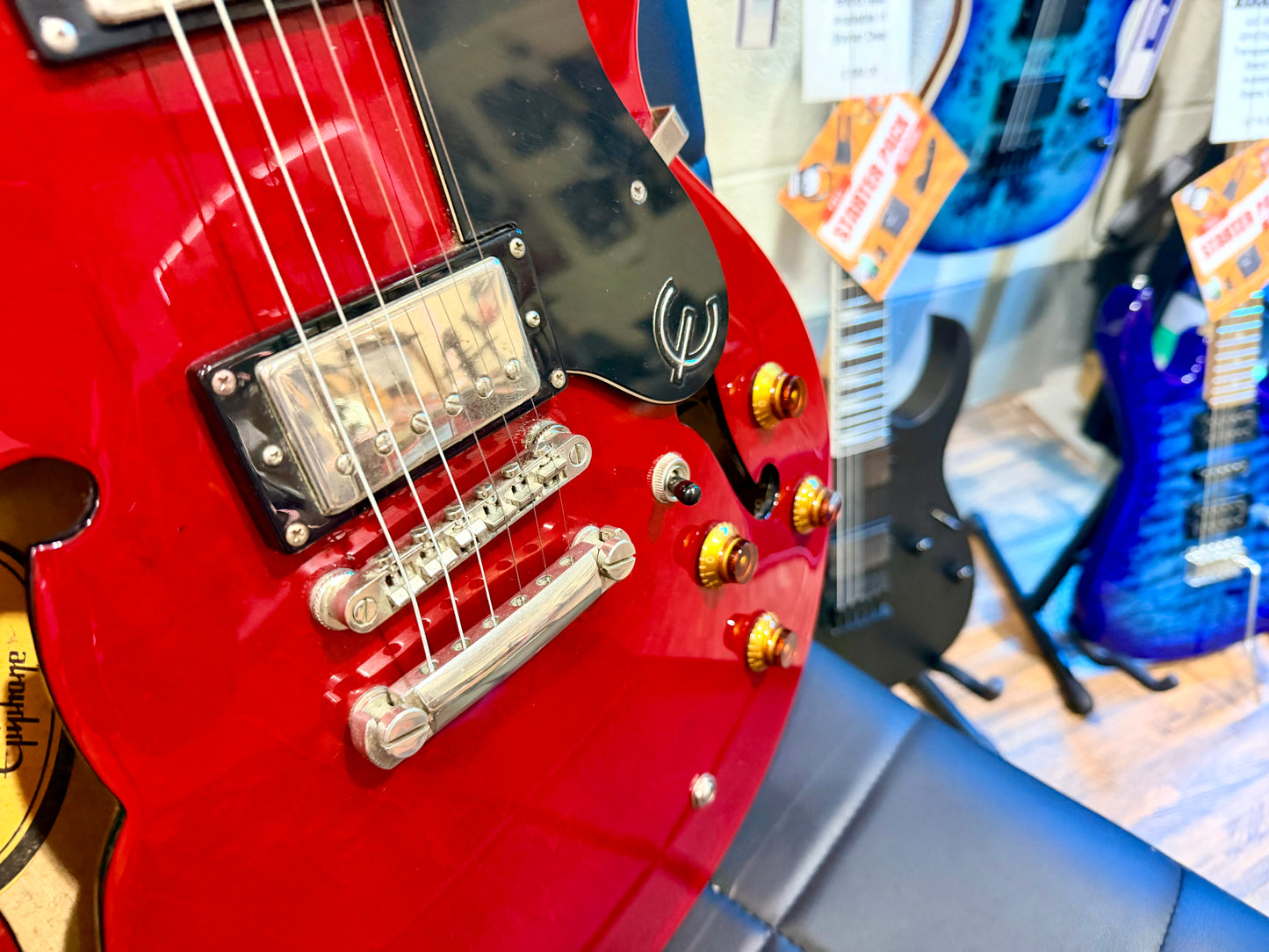 ๐2012๐ Epiphone ES-335 Dot CH~ Cherry Red~ Hollow-Body!