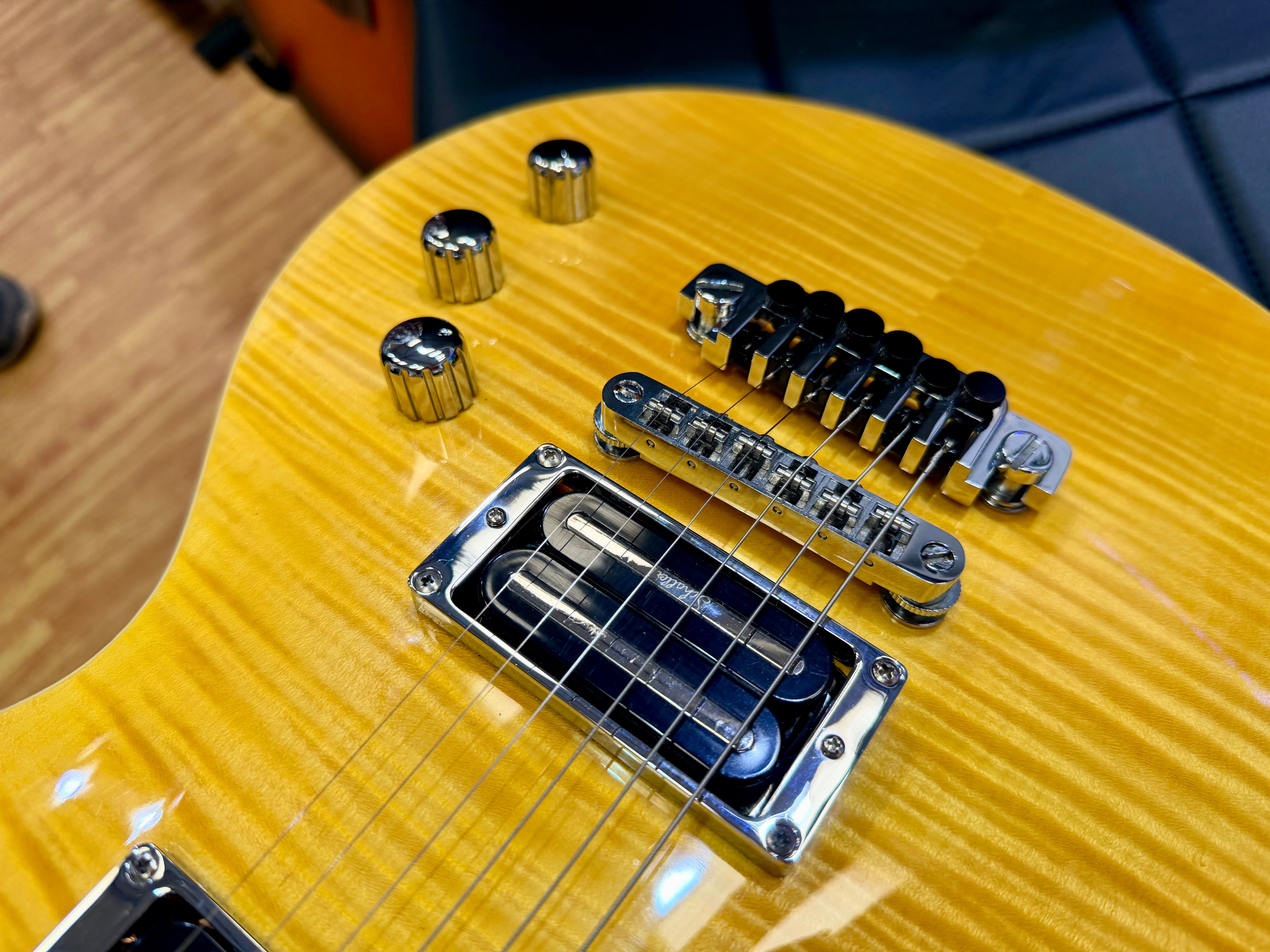 π₯2015π₯ ESP LTD EC-256 Lemon Drop~ Schaller Hot Stuff Pickups~ Gotoh Upgrades!