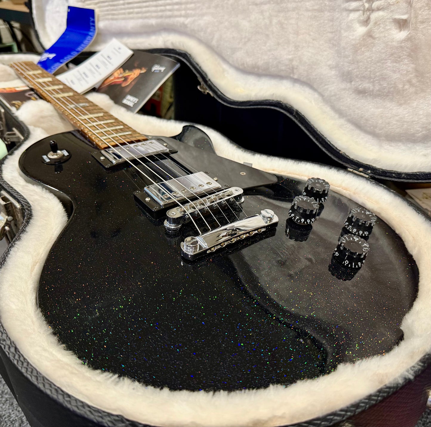✨120th ANNIVERSARY ✨ Gibson Les Paul Studio Pro Graphite Pearl Sparkle~USA 2014