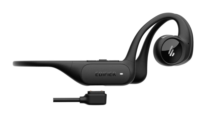 Edifier Comfo Run Open-Ear Wireless Bluetooth Sports Headphones - Black - HS-COMFO-RUN