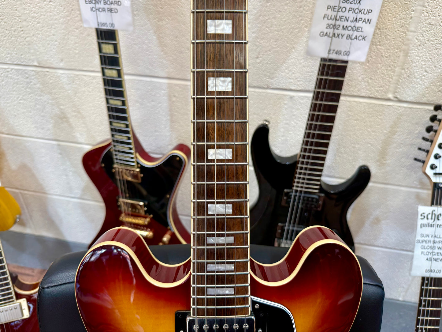 🌟2024 MINT🌟 Epiphone ES-335 Figured~ Raspberry Tea Burst~ Inspired By Gibson!