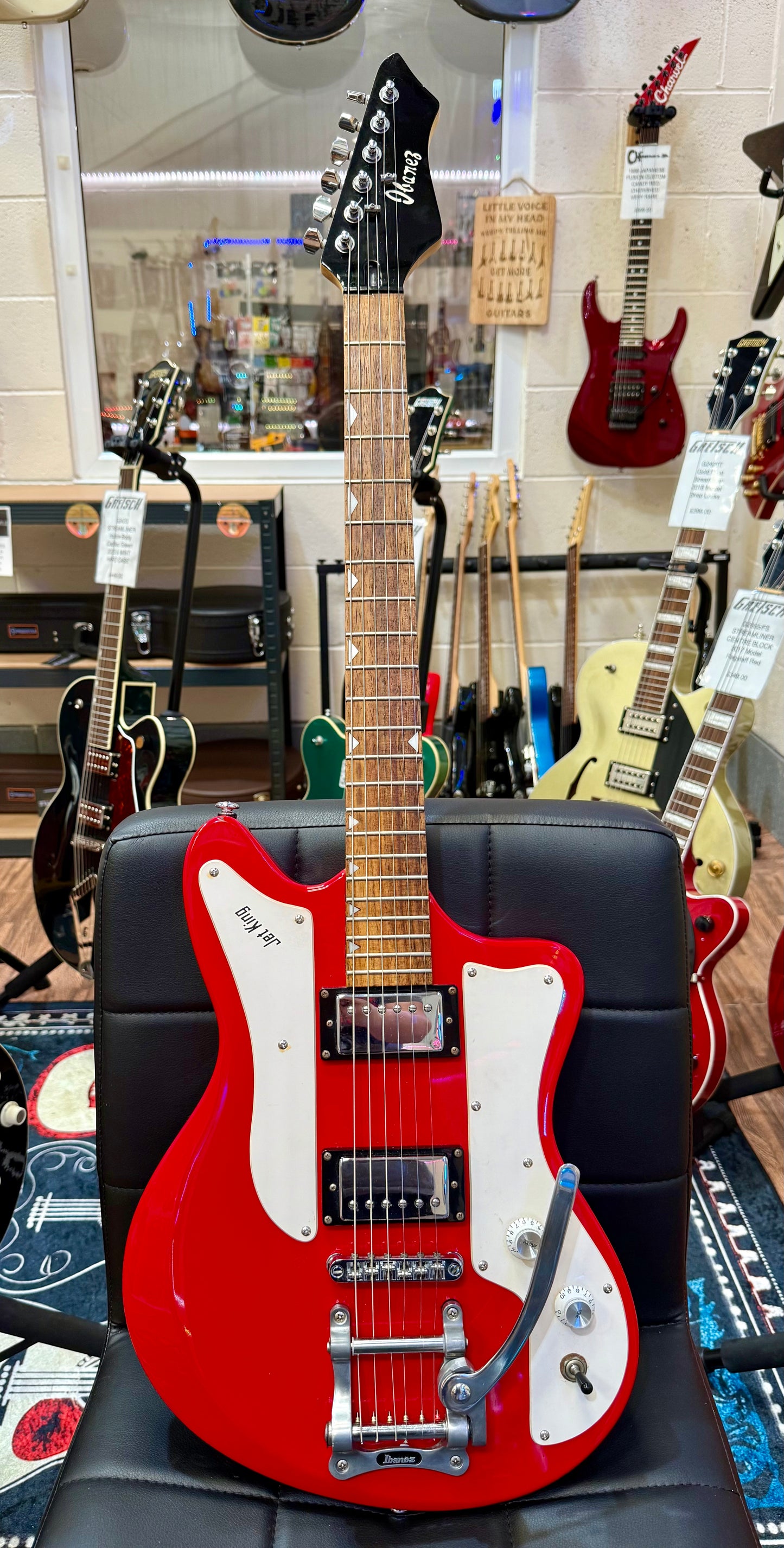đ„SUPER RAREđ„ Ibanez JTK4 Jet King Standard~ Gloss Red Circa 2007/8 âPawnshopâ!