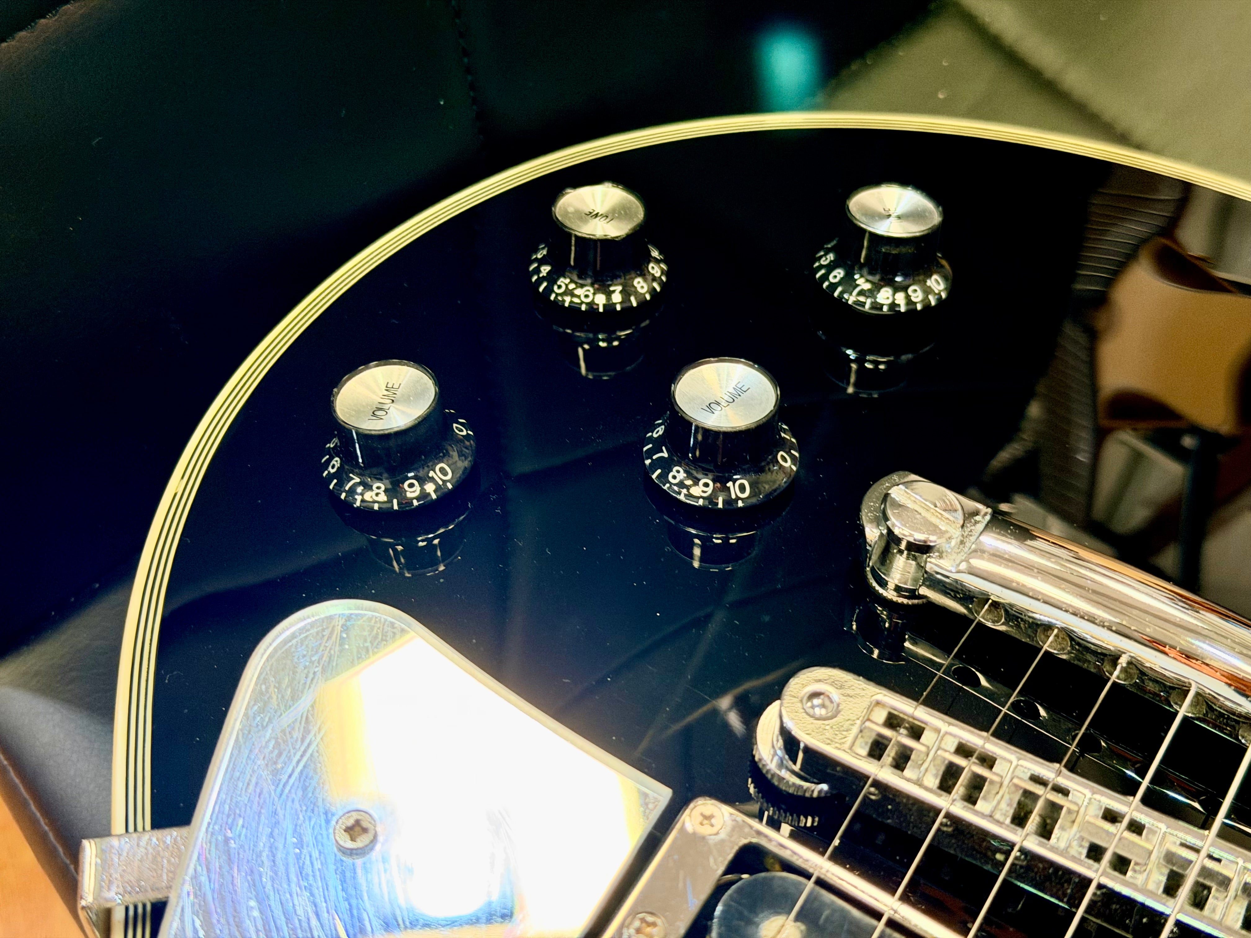π₯2008π₯ Burny RLC-50JS John Sykes Les Paul Custom~ Black~ Japan Market Import!