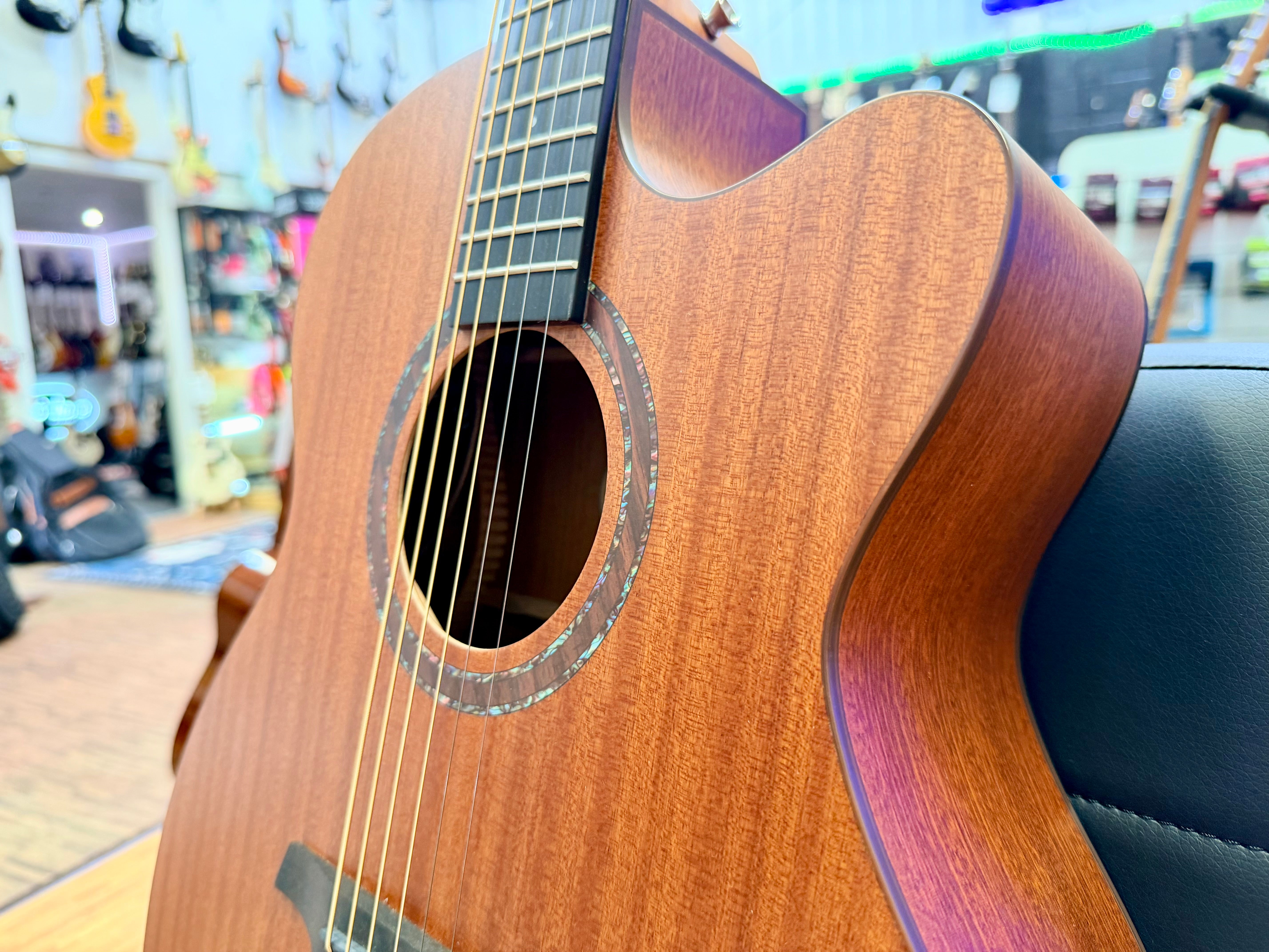🪵NEW🪵 Vintage VE660MM Mahogany Series Electro Acoustic Guitar~ Dreadnought!