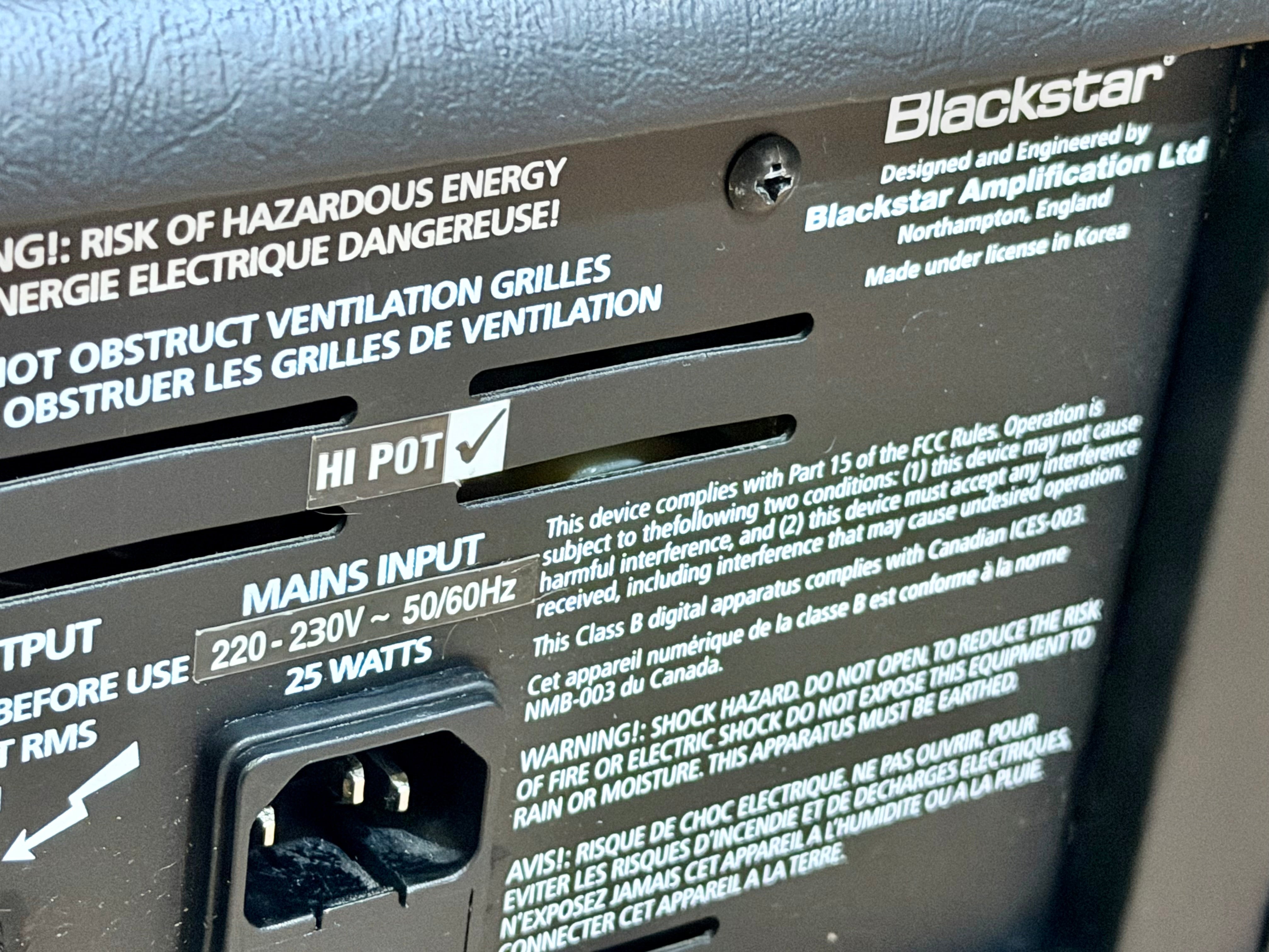 🎸 Blackstar HT-1RH MK1 Valve Guitar Amplifier Head 1W with Reverb~ Mini Amp 🎸