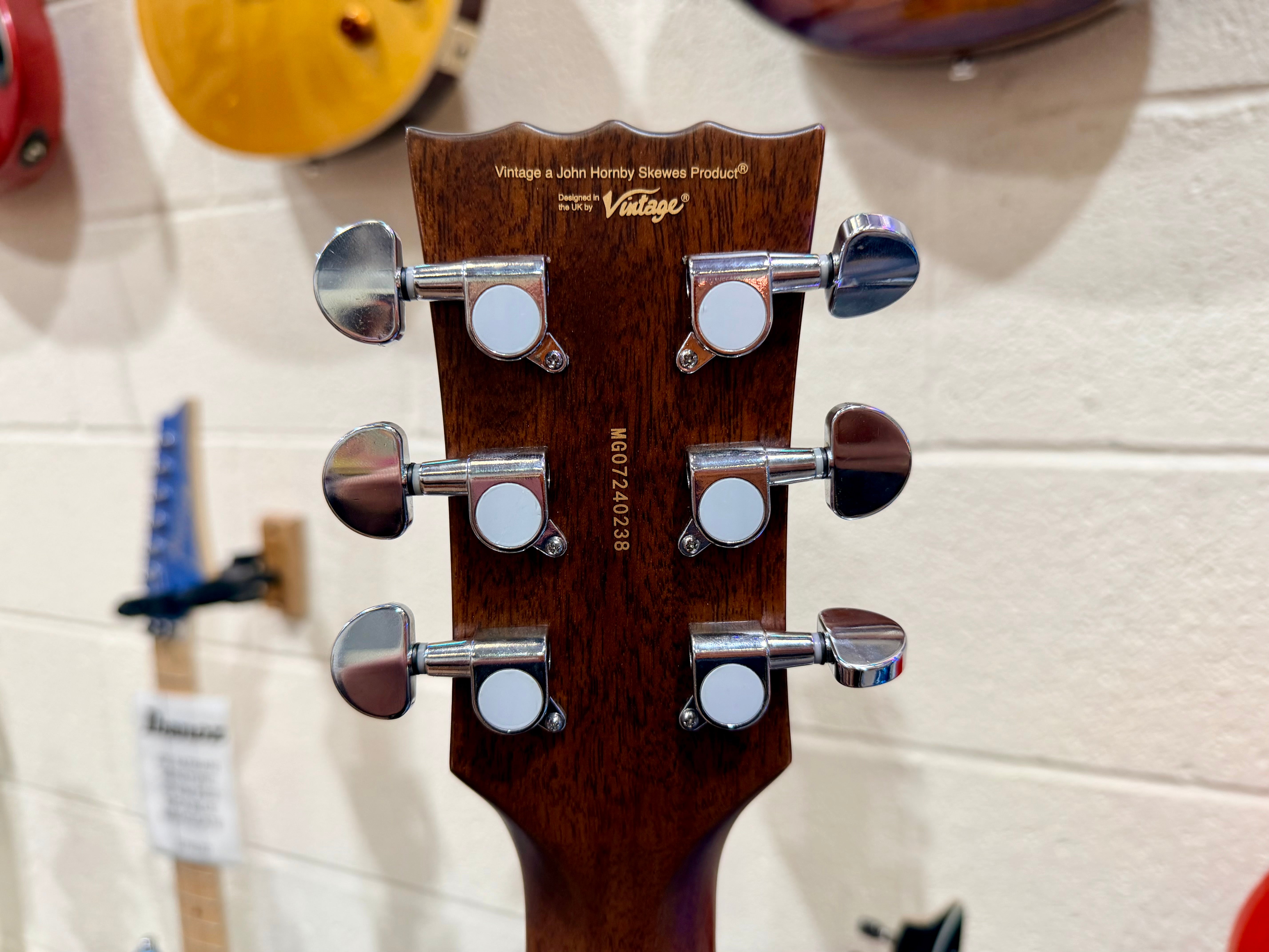 🌟NEW🌟 Vintage VE1800N Stage Series 'Parlour' Electro-Acoustic Guitar ~ Natural