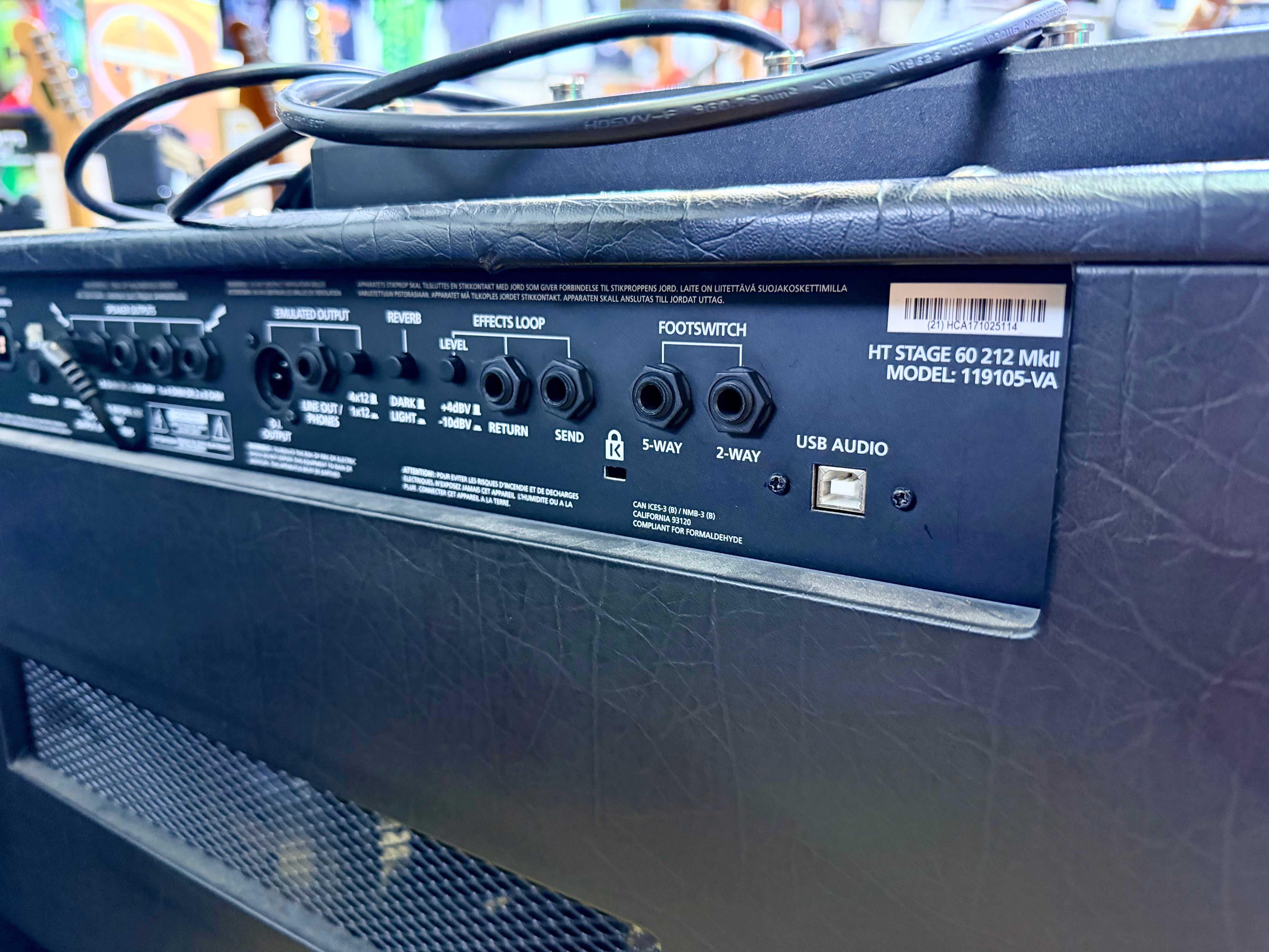 🎸 Blackstar HT Stage 60 MkII 2x12 Valve Combo Amp EL34 + Footswitch & Cover 🎸