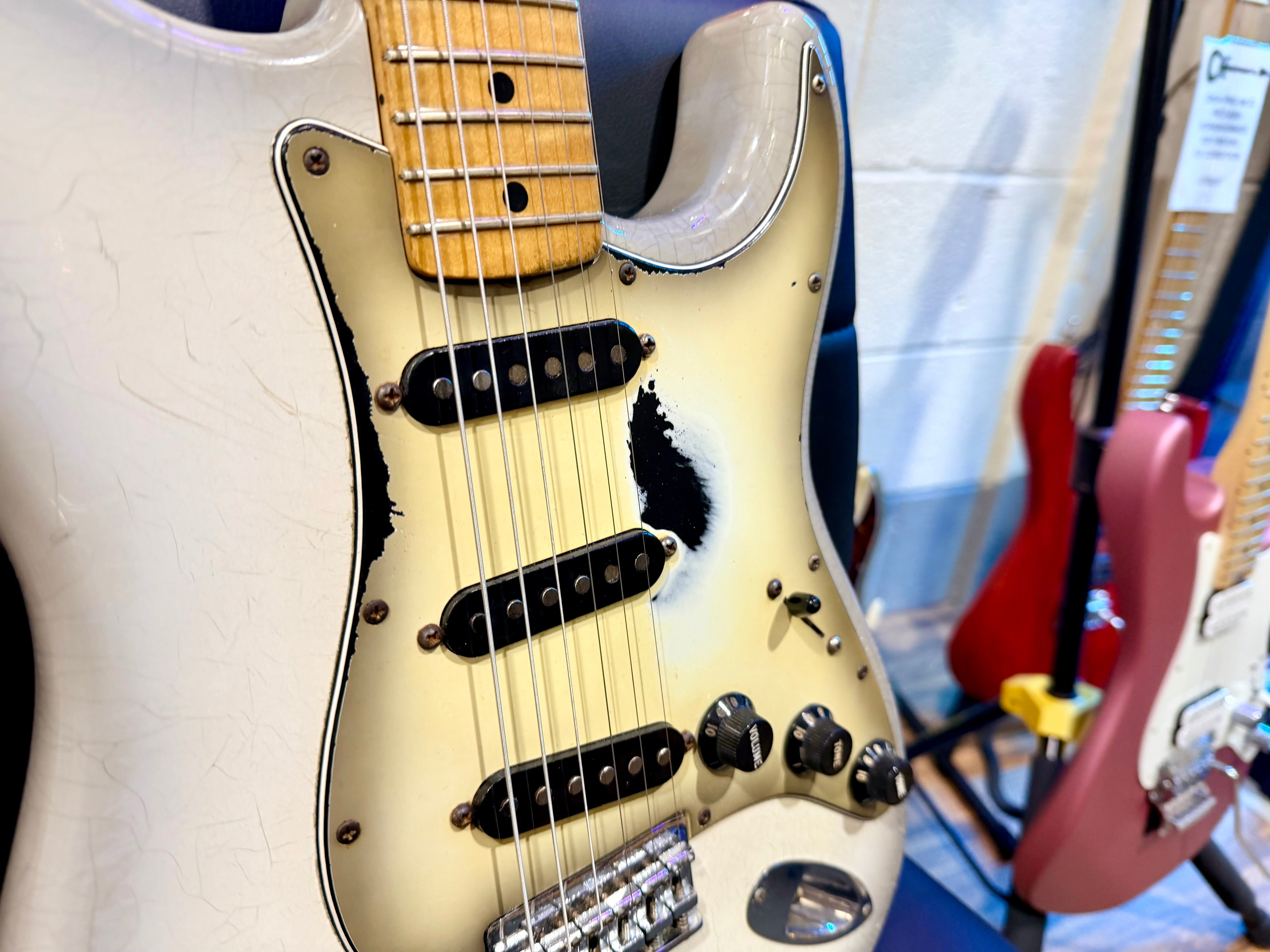 π₯ 1979 π₯ Fender Hardtail Stratocaster~ Antigua Sunburst Vintage + Hard Case!