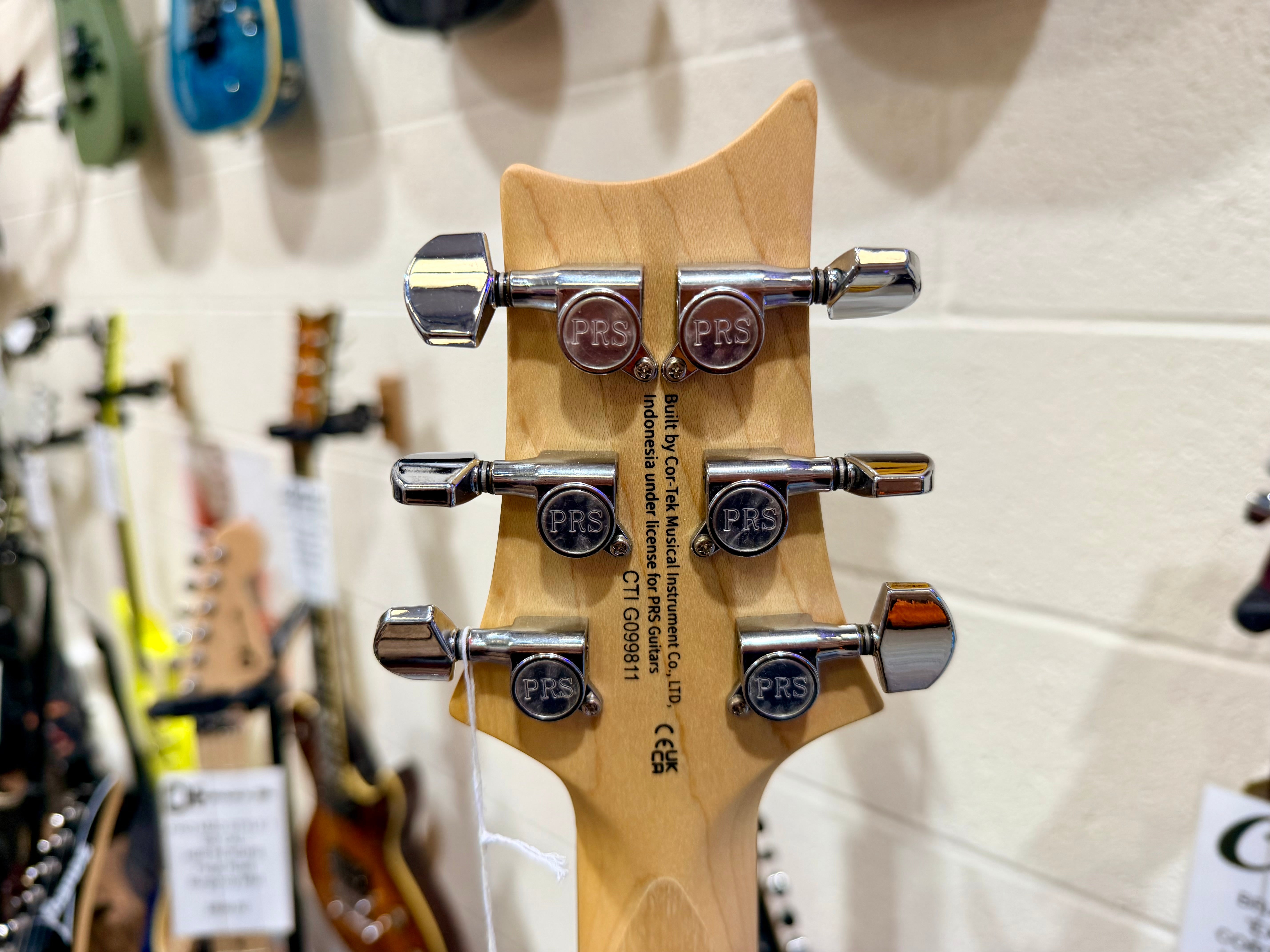 🌟NEW🌟 PRS SE CE24 Standard Satin~ Metallic Gold Electric Guitar~ Latest Model!