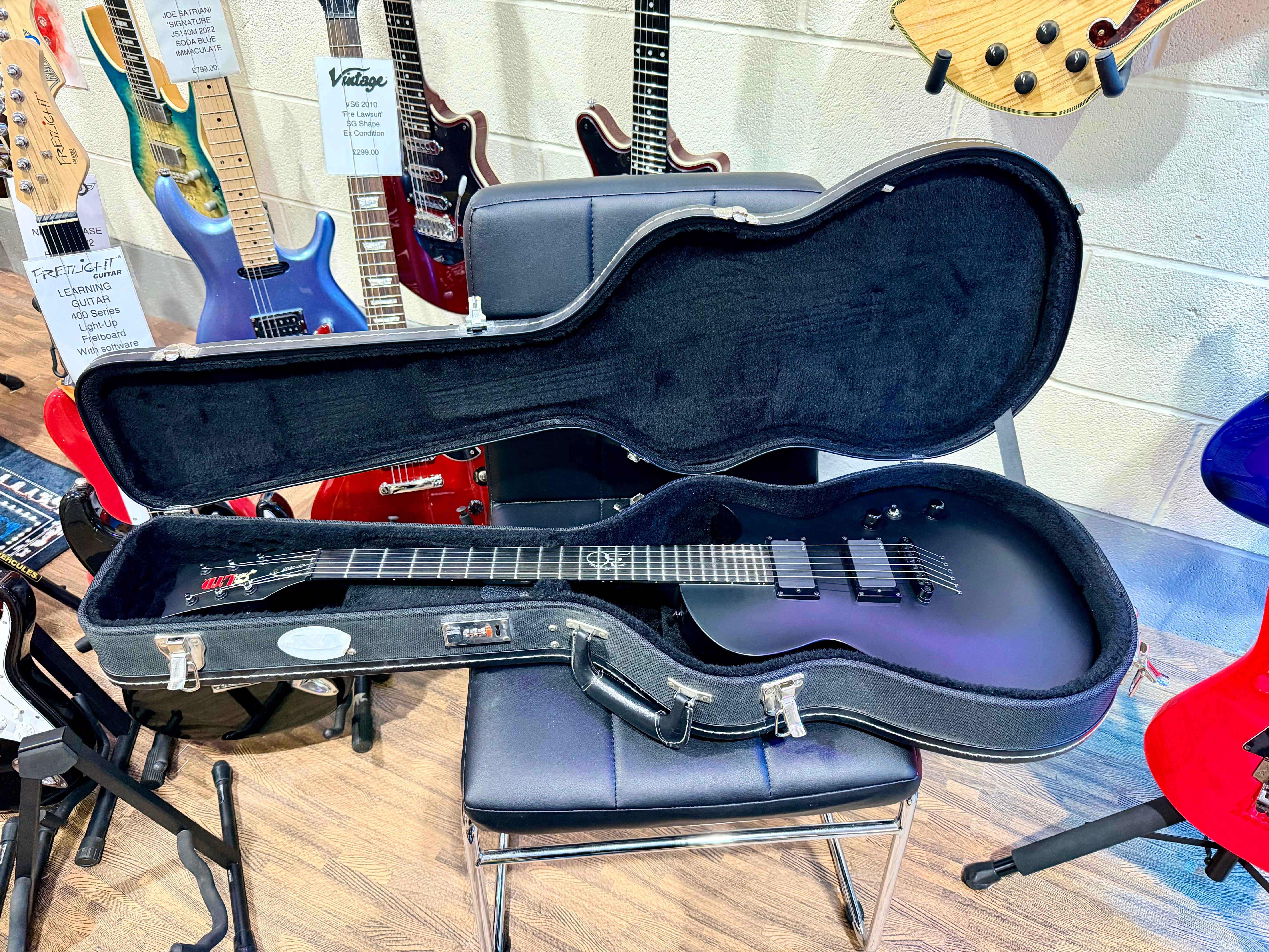 🔥RARE🔥 ESP LTD EC-2005 30th Anniversary~ Satin Black~ Limited Edition + Case!