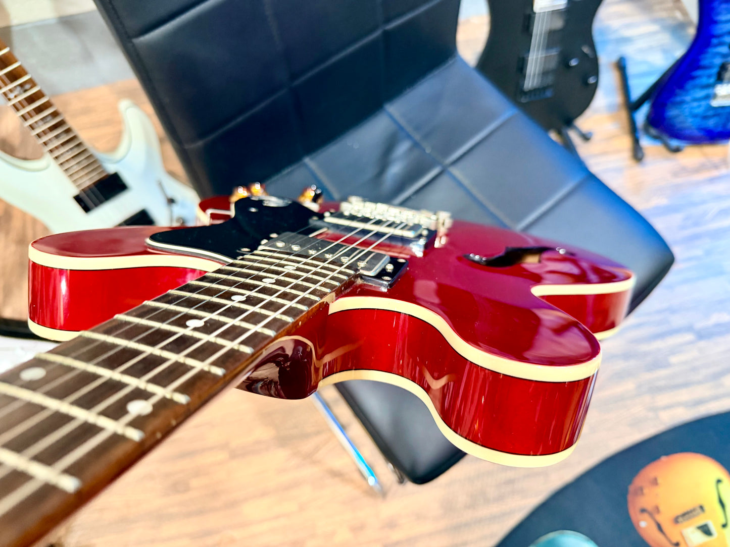 ๐2012๐ Epiphone ES-335 Dot CH~ Cherry Red~ Hollow-Body!