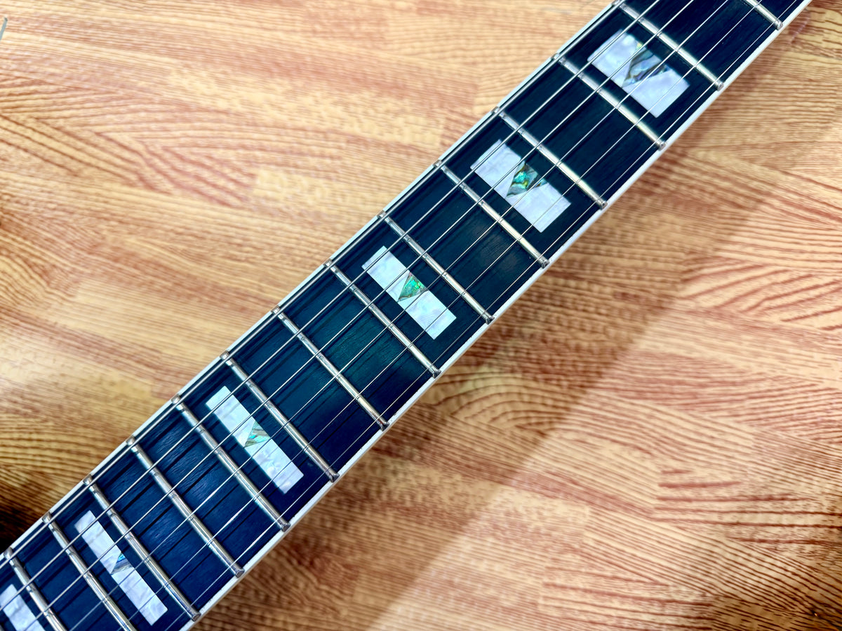 🔥2020🔥 Epiphone Les Paul Prophecy~ Aged Jet Black Metallic~ Fishman Pups~Ebony