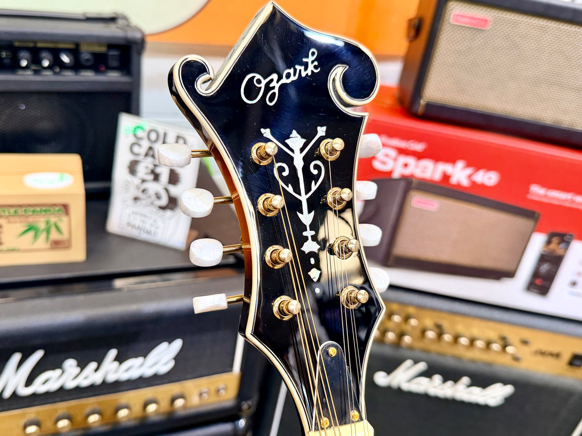 ✨MINT✨ Ozark 2255E F-Style Electro Acoustic Mandolin~ Sunburst + Gig Bag!