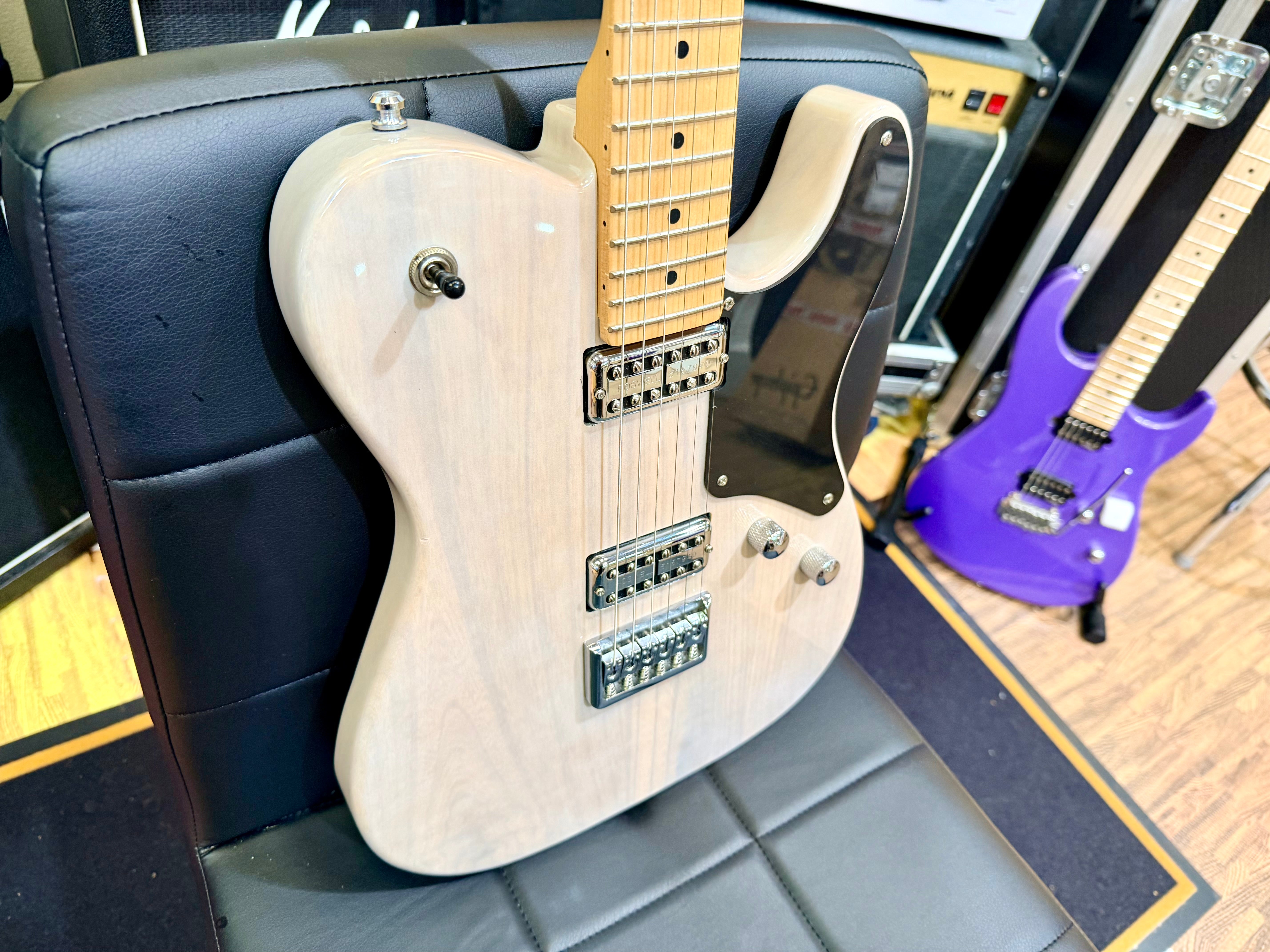 ✨ Harley Benton TE-90FLT VW Deluxe Series Vintage White~ Tele ‘Cabronita’ ✨