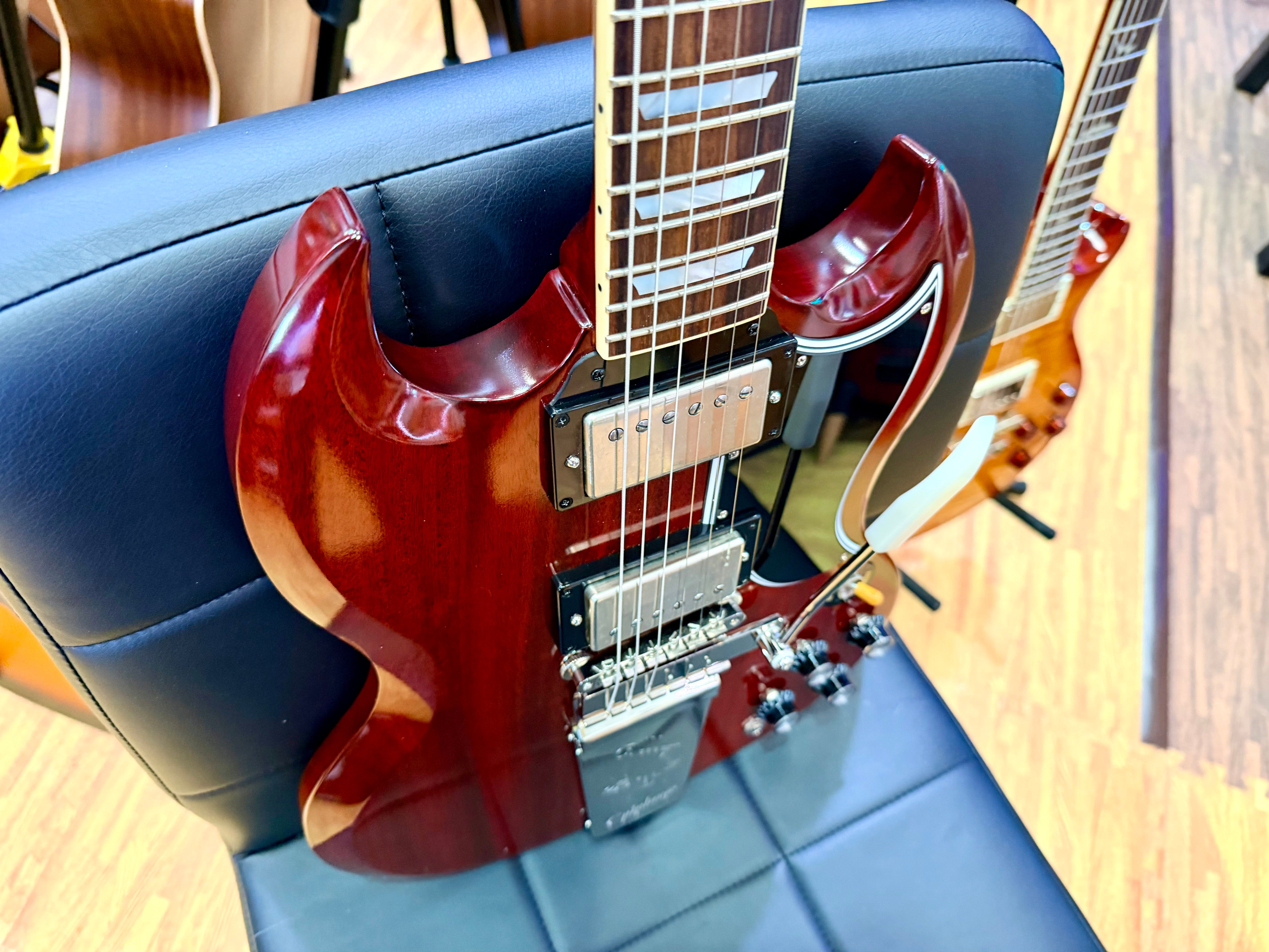 π₯2025π₯ Epiphone 1964 SG Standard Maestro Vibrola Reissue~ Inspired By Gibson!