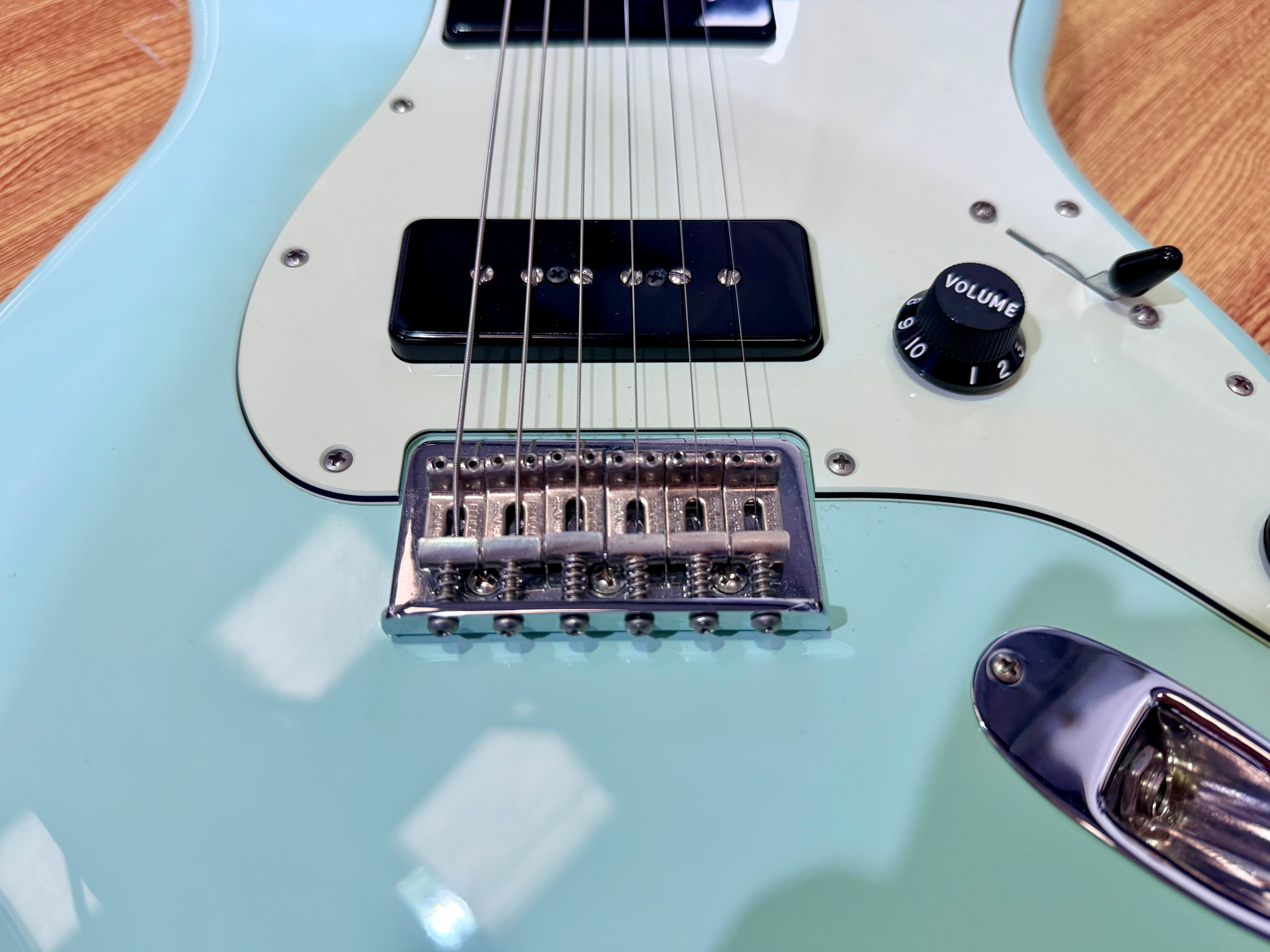 ✨2021✨ Fender Noventa Stratocaster MN~ Surf Green~ Hardtail Mexican~ P90’s!