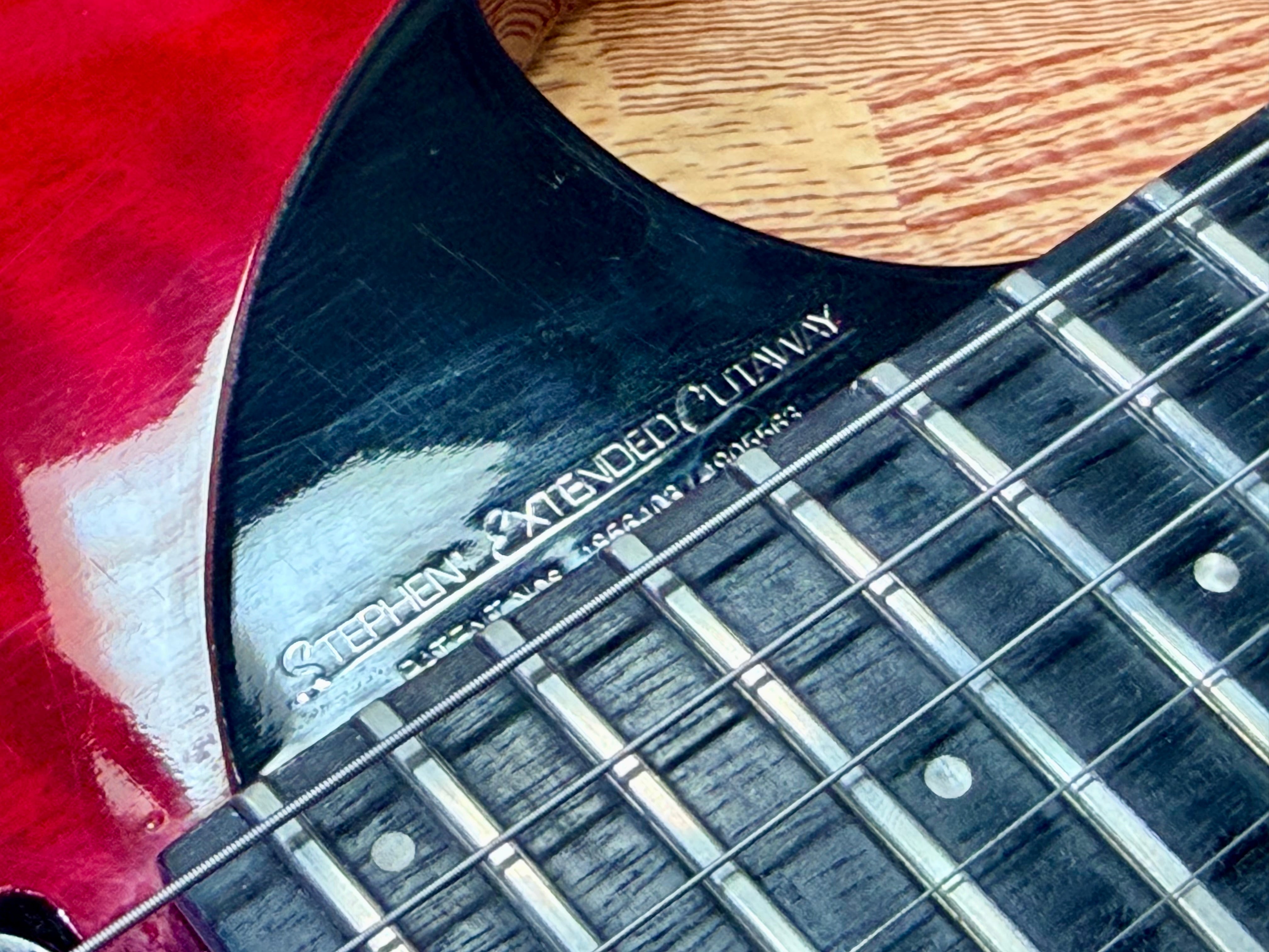 🔥RARE🔥 Washburn Parallaxe PXS10FRQTR Floyd Rose~ Seymour Duncan~ 2014~ Red