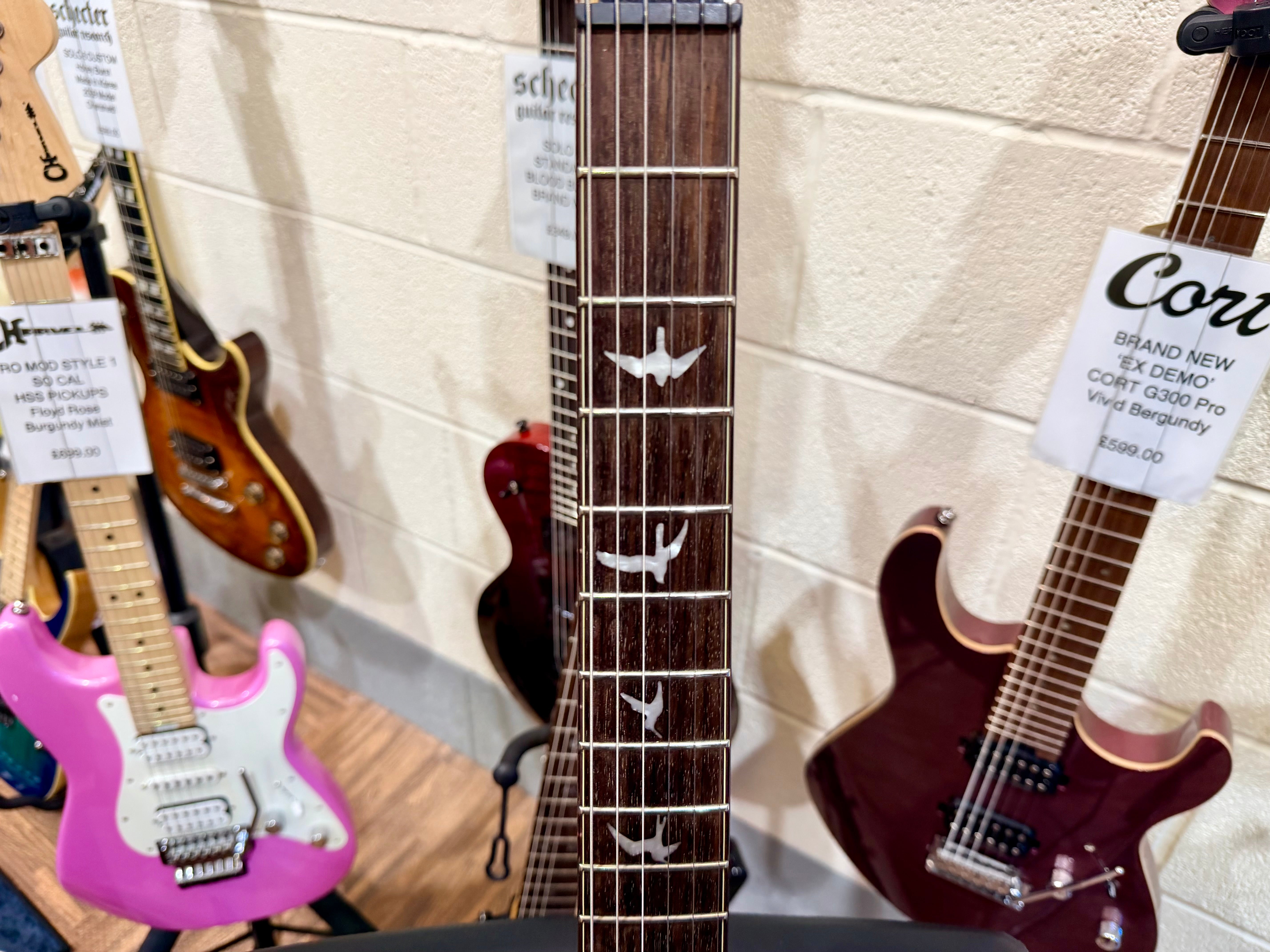 ⚡️RARE⚡️ PRS SE Exotic Custom 22 Semi-Hollow Swamp Ash Quilt~ Limited Run~ 2017!