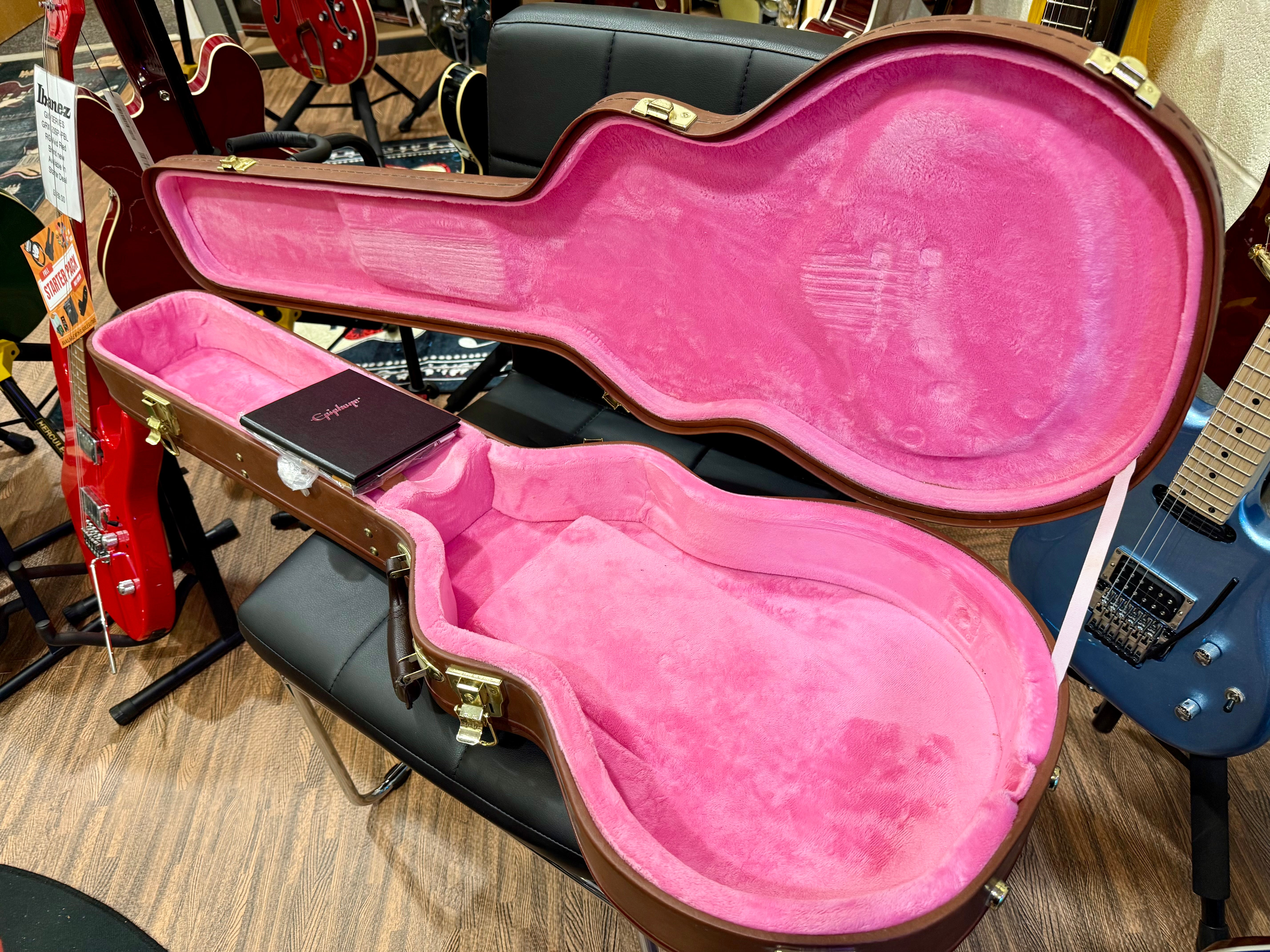 🔥2012🔥 Epiphone Les Paul Joe Bonamassa Signature Goldtop~ Hard Case~ Signed COA!