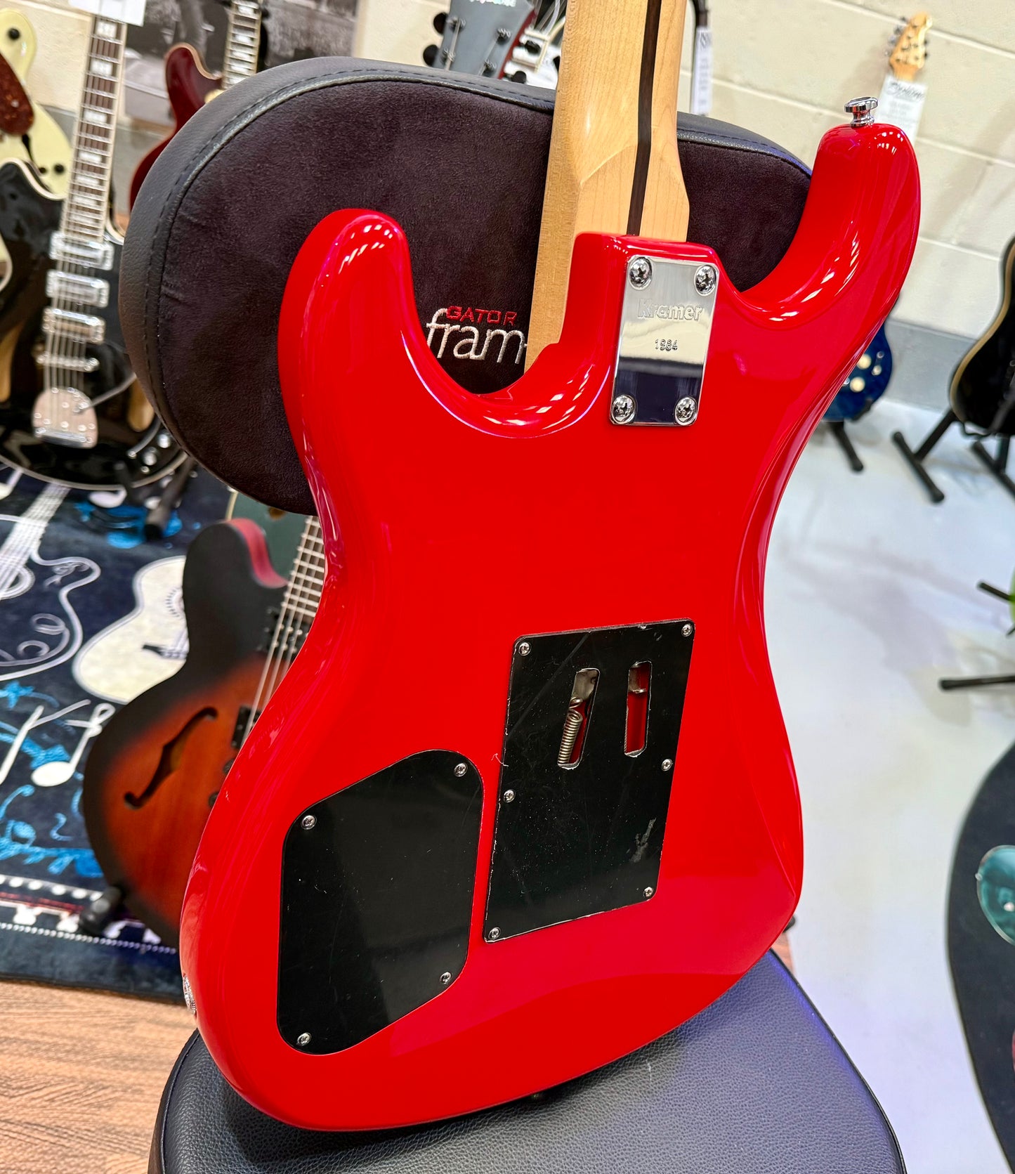 🔥RARE🔥 Kramer The 84 1984 Van Halen~ Diver Down Custom Ltd Edition~EVH D Tuna!