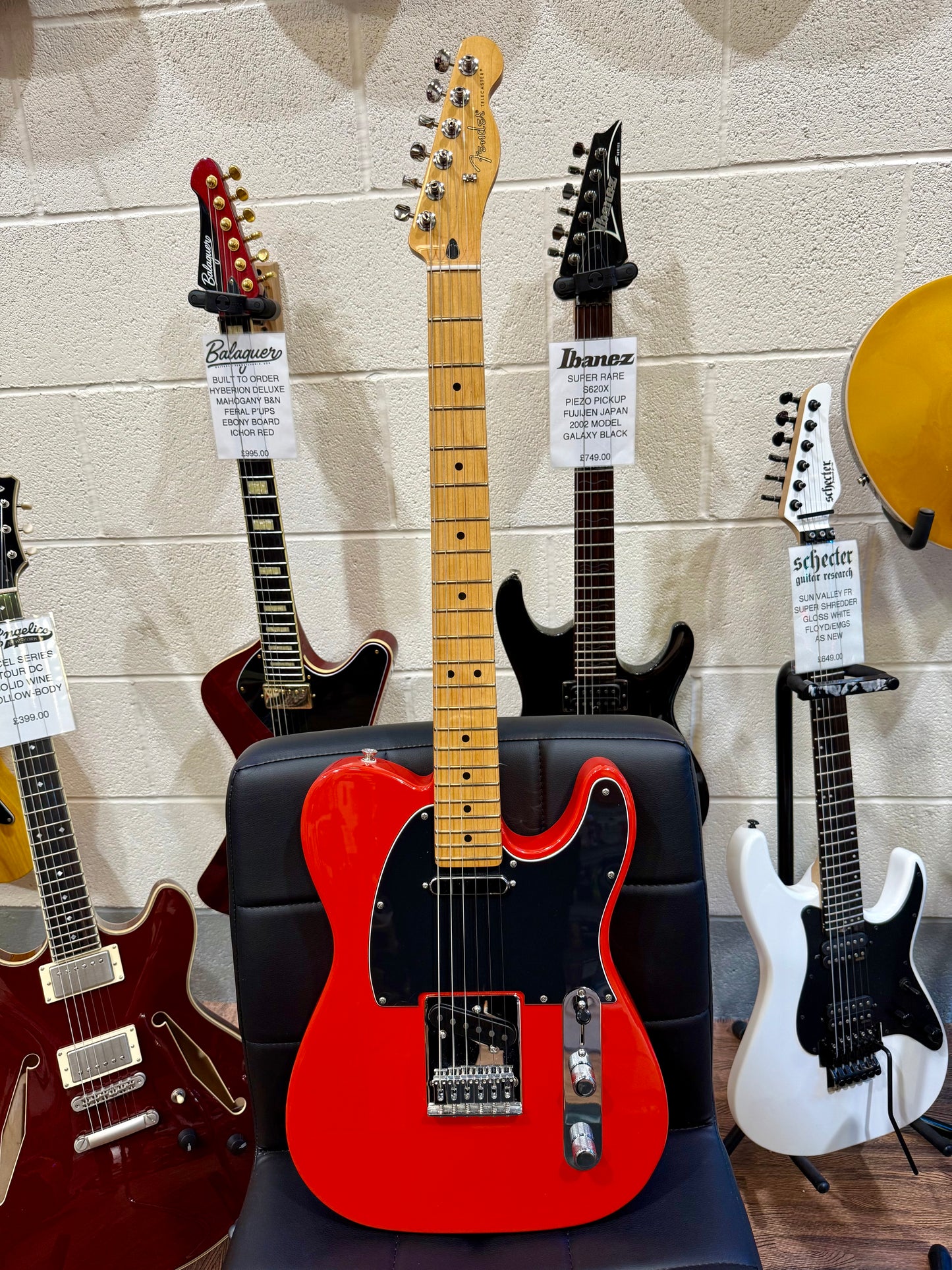 🌟2024🌟 Fender Player II Telecaster~ Coral Red~ Maple Neck~ Mexican Tele~ MIM!