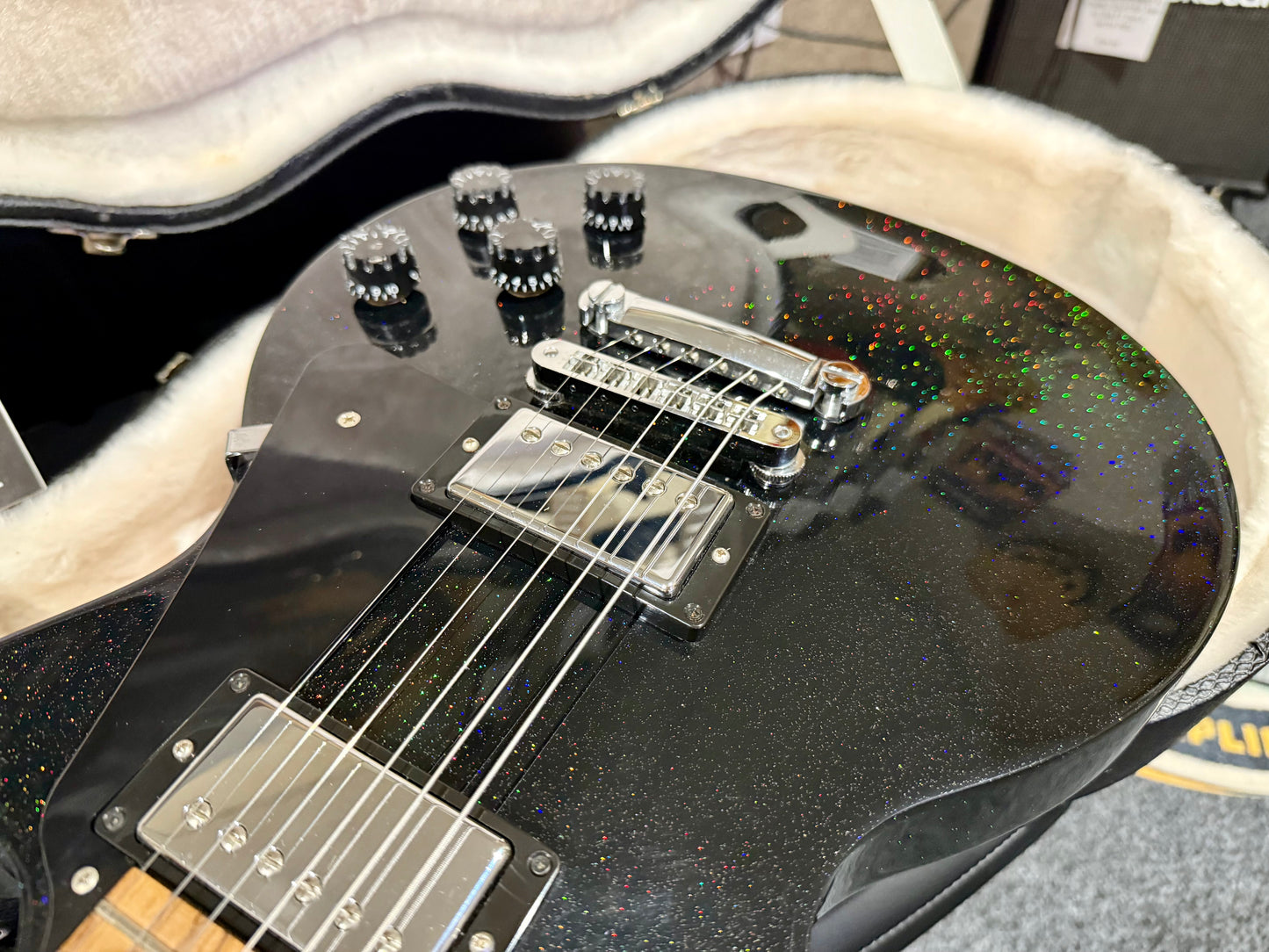 ✨120th ANNIVERSARY ✨ Gibson Les Paul Studio Pro Graphite Pearl Sparkle~USA 2014