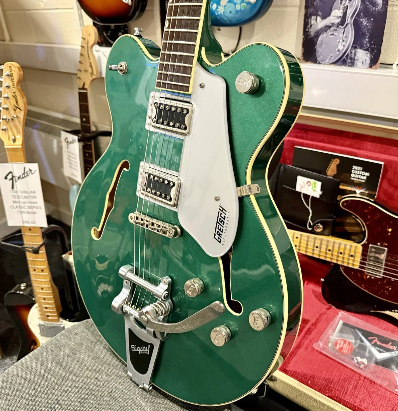 🌟2020🌟 Gretsch Electromatic G5622T Centre Block~ Georgia Green + Bigsby!