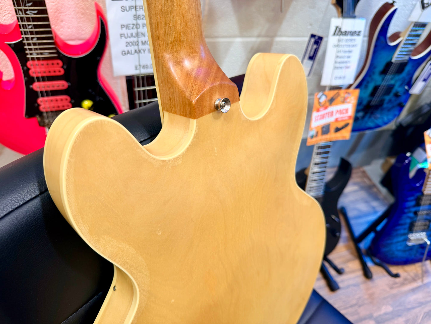 🌟JOHN LENNON SPEC🌟 Epiphone Casino Natural Hollowbody Guitar~ 2009 Model!