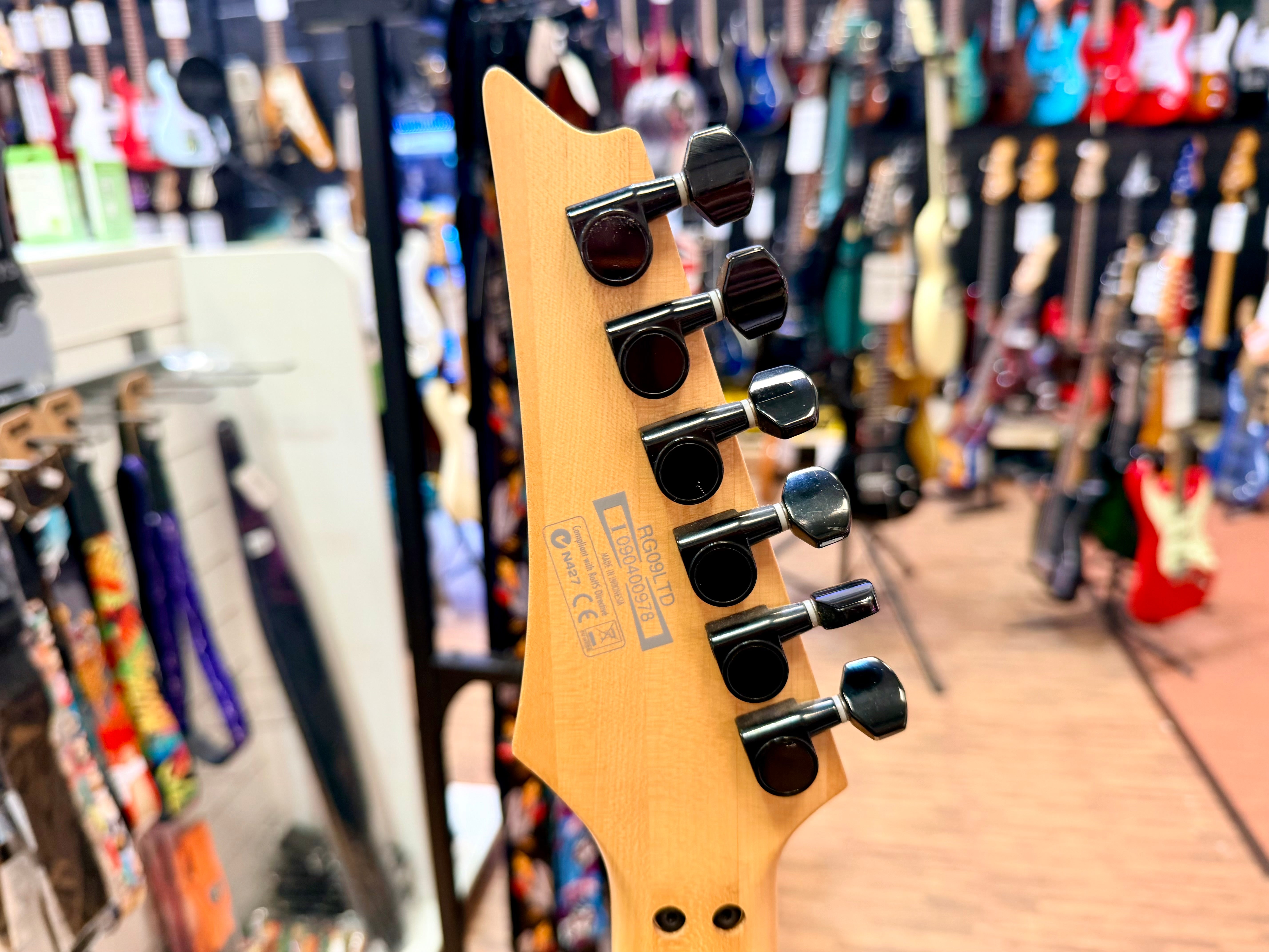 🔥RARE🔥 Ibanez RG09LTD Pegasus Royal Blue~ 2009 Limited Edition~ Glow In The Dark!