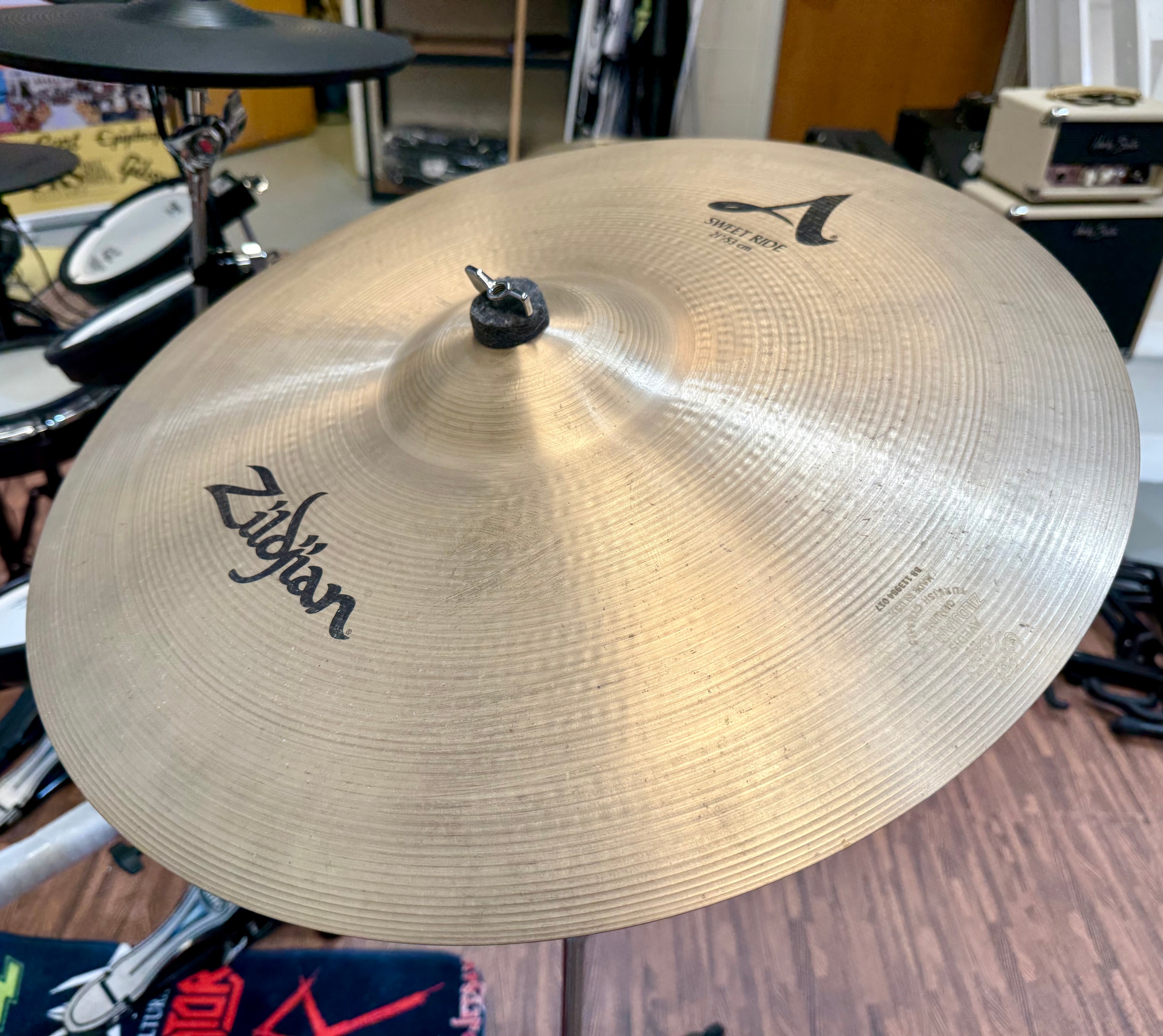 🥁 Zildjian A Series 21" Sweet Ride Cymbal with Traditional Finish 🥁