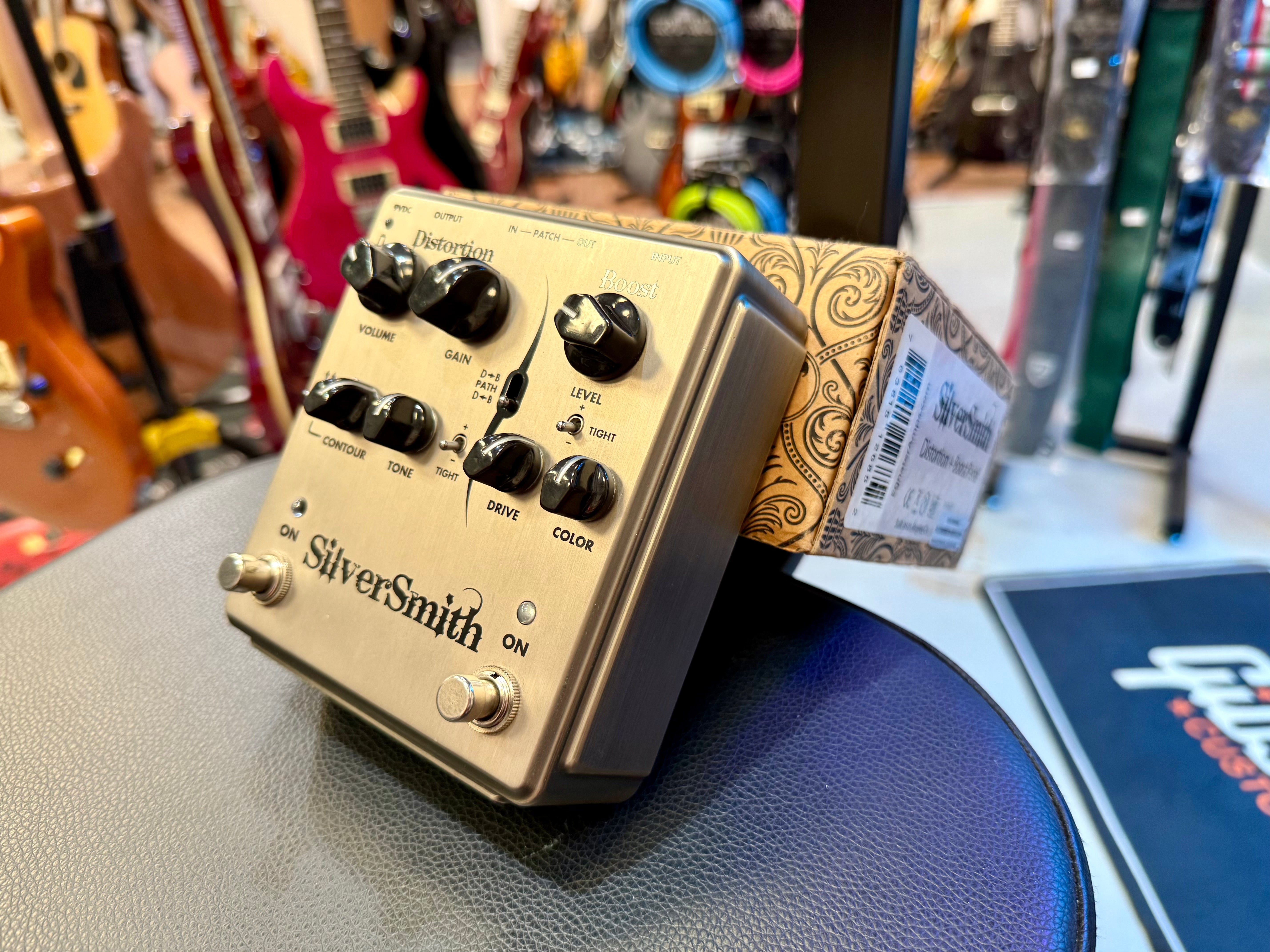 🔥 Egnater Silversmith Distortion and Boost Guitar Effects Pedal~ Boxed! 🔥