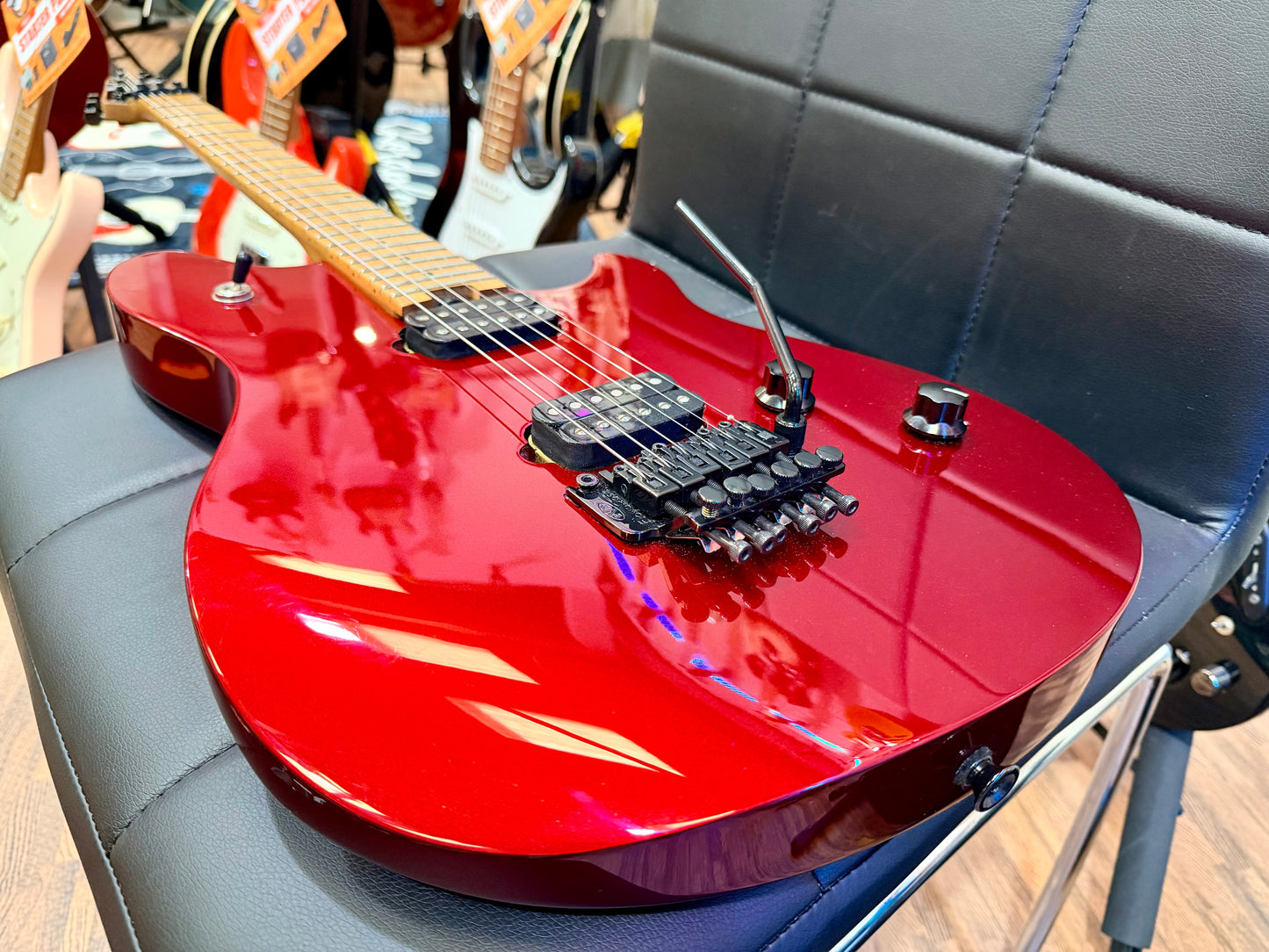 🔥2021🔥 EVH Wolfgang Standard Baked~ Stryker Red~ Floyd Rose~ Eddie Van Halen