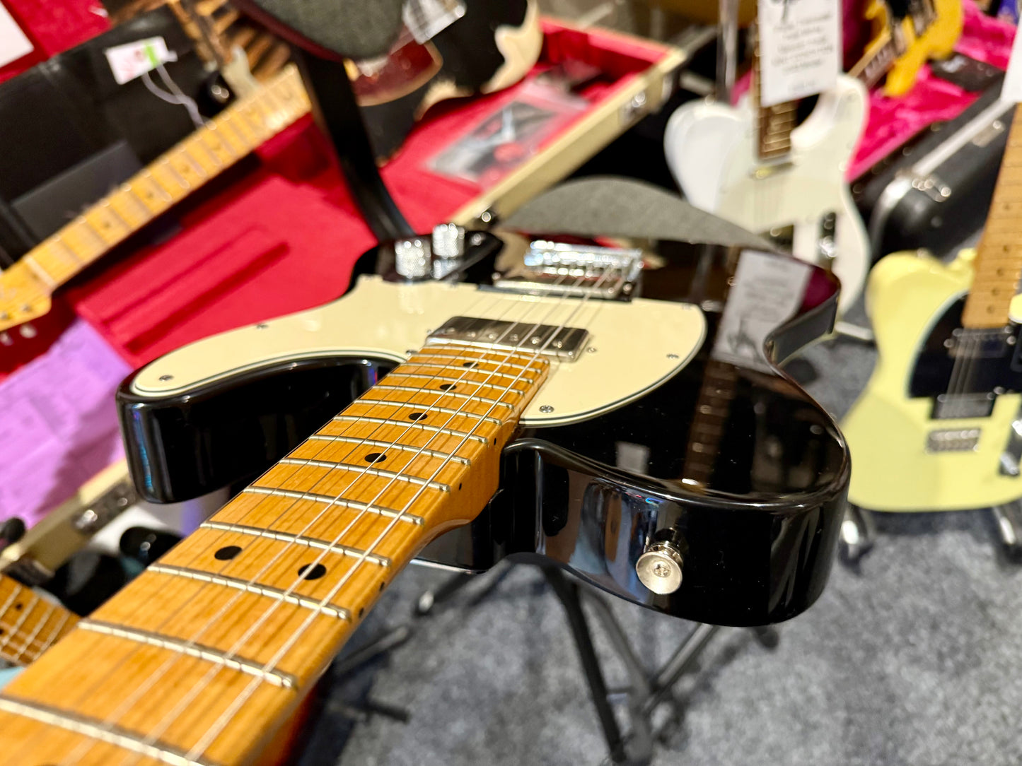 ๐2012๐ Fender Telecaster Blacktop HH Mexican Tele~ Humbuckers~ Gloss Black!