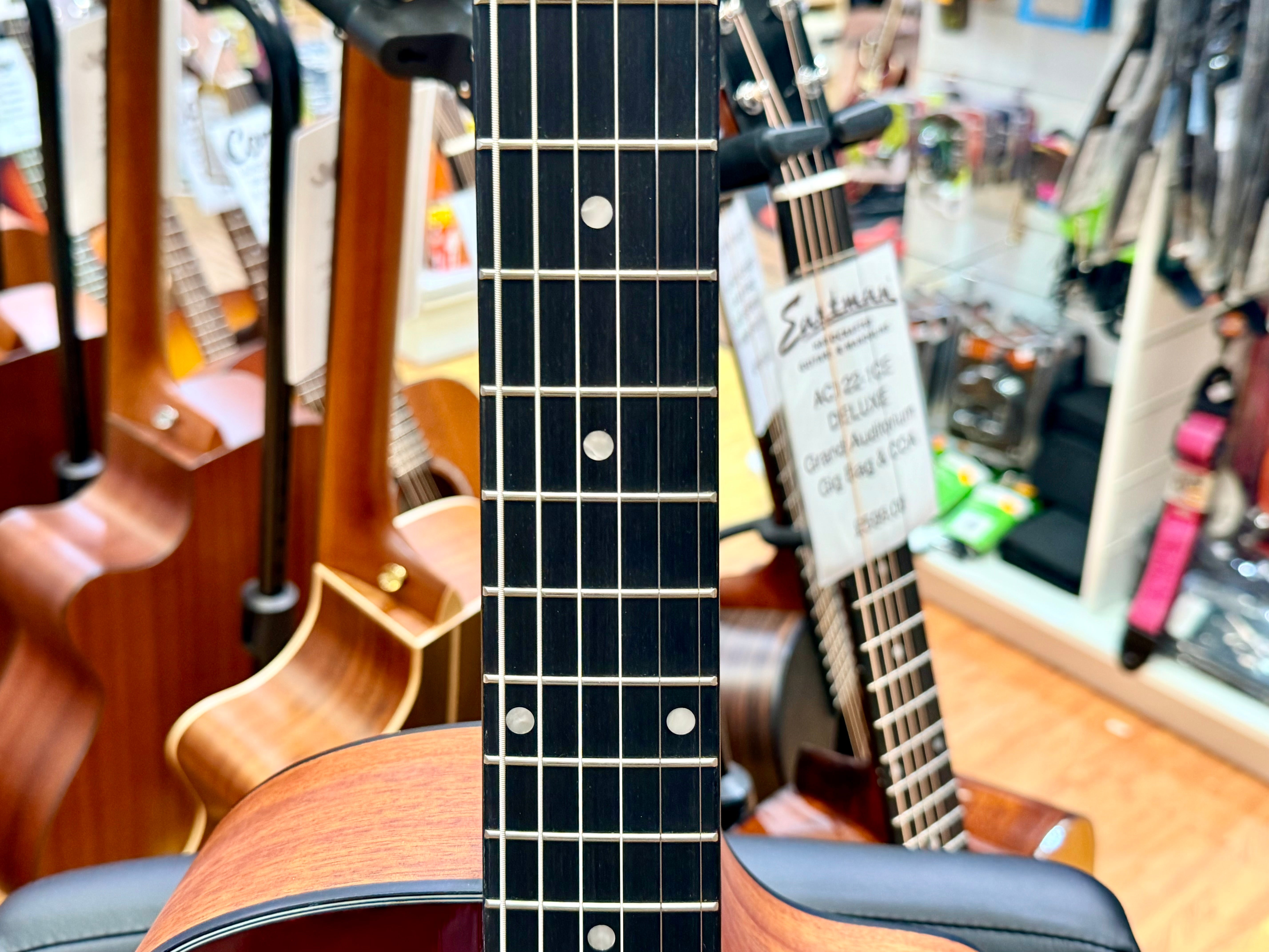 ✨NEW✨ Vintage Pacific Coast VEC300CB Electro-Acoustic Guitar~ Cherry Burst!