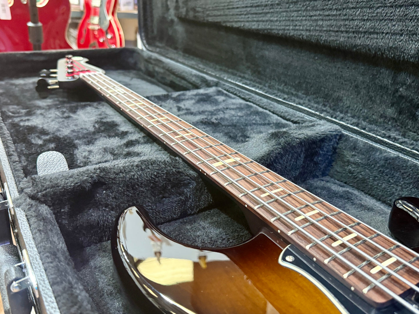 š„MINT 2022š„ Yamaha BB734A Active Bass Guitar~ Dark Coffee Sunburst + Hard Case