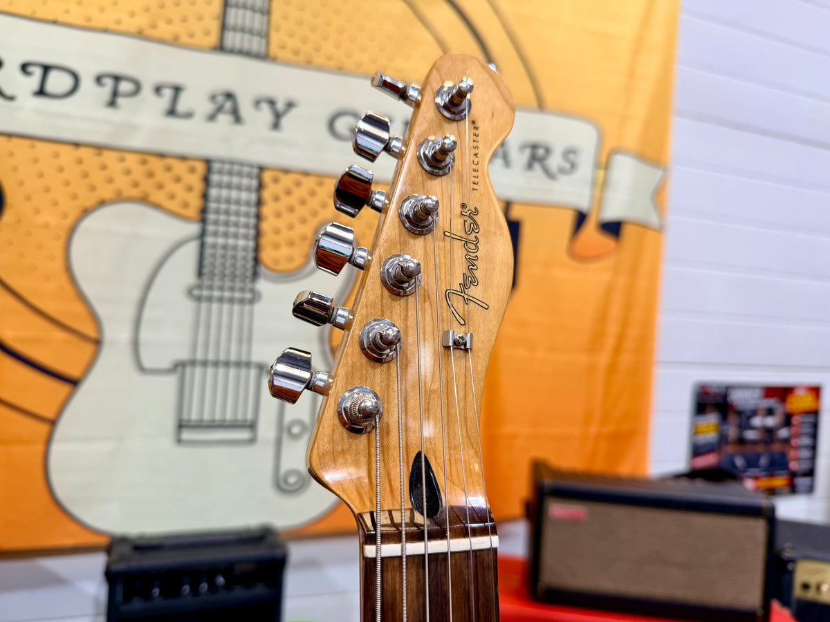 π₯2012π₯ Fender Blacktop Telecaster Baritone~ Ghost Silver HSS~ Mexican MIM Tele