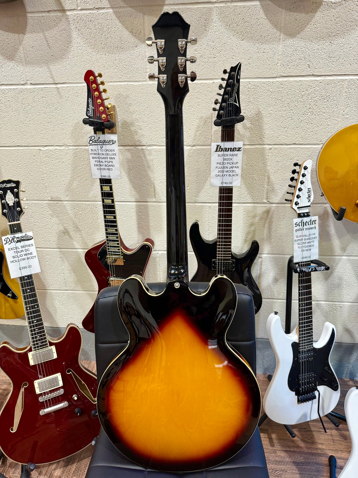 🌟2016🌟 Epiphone ES-335 Dot VS~ Vintage Sunburst Hollow-Body!
