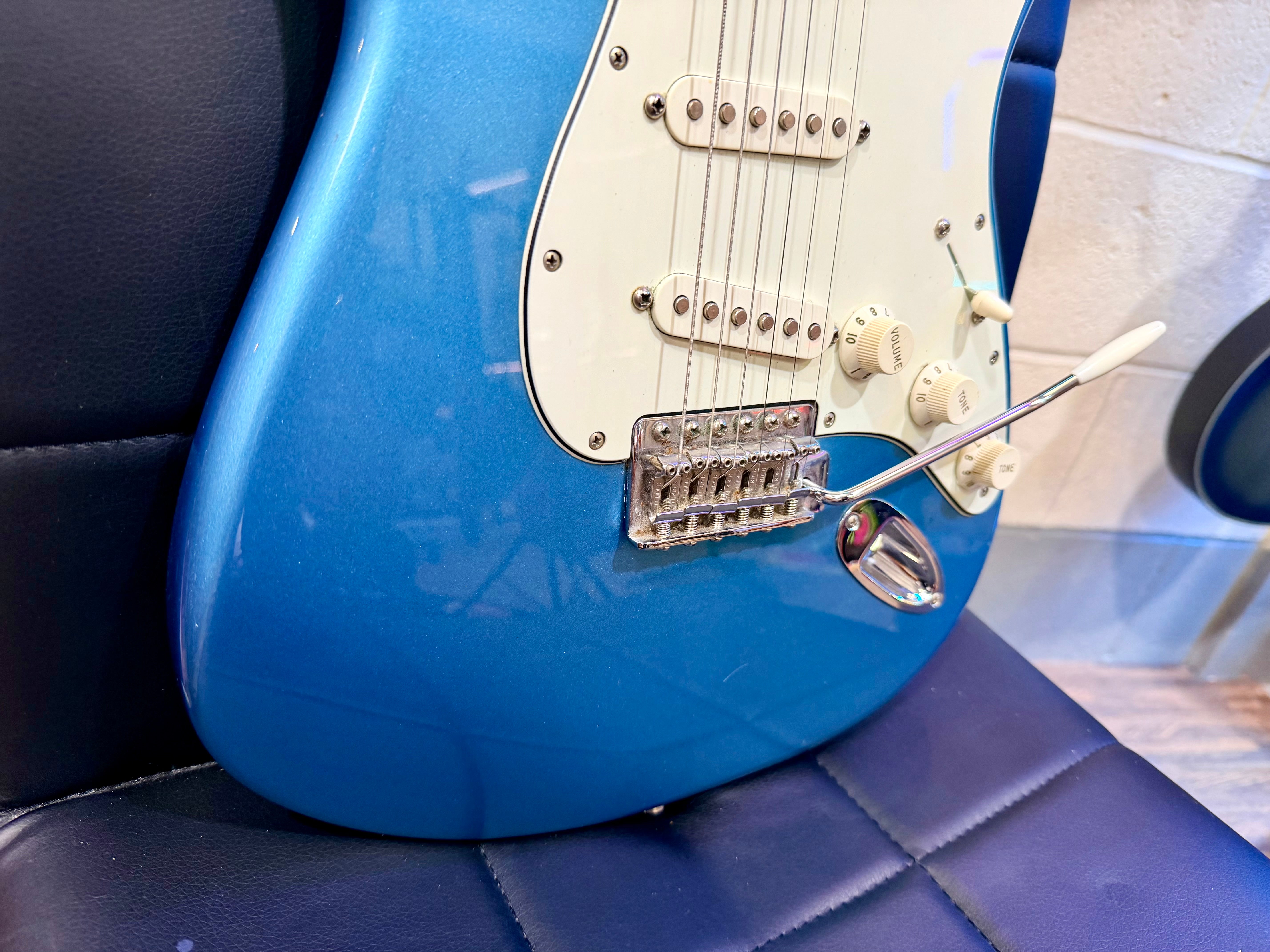 🌟2017🌟 Fender Standard Stratocaster~ Mexican MIM Strat~ Tidepool Blue Guitar!