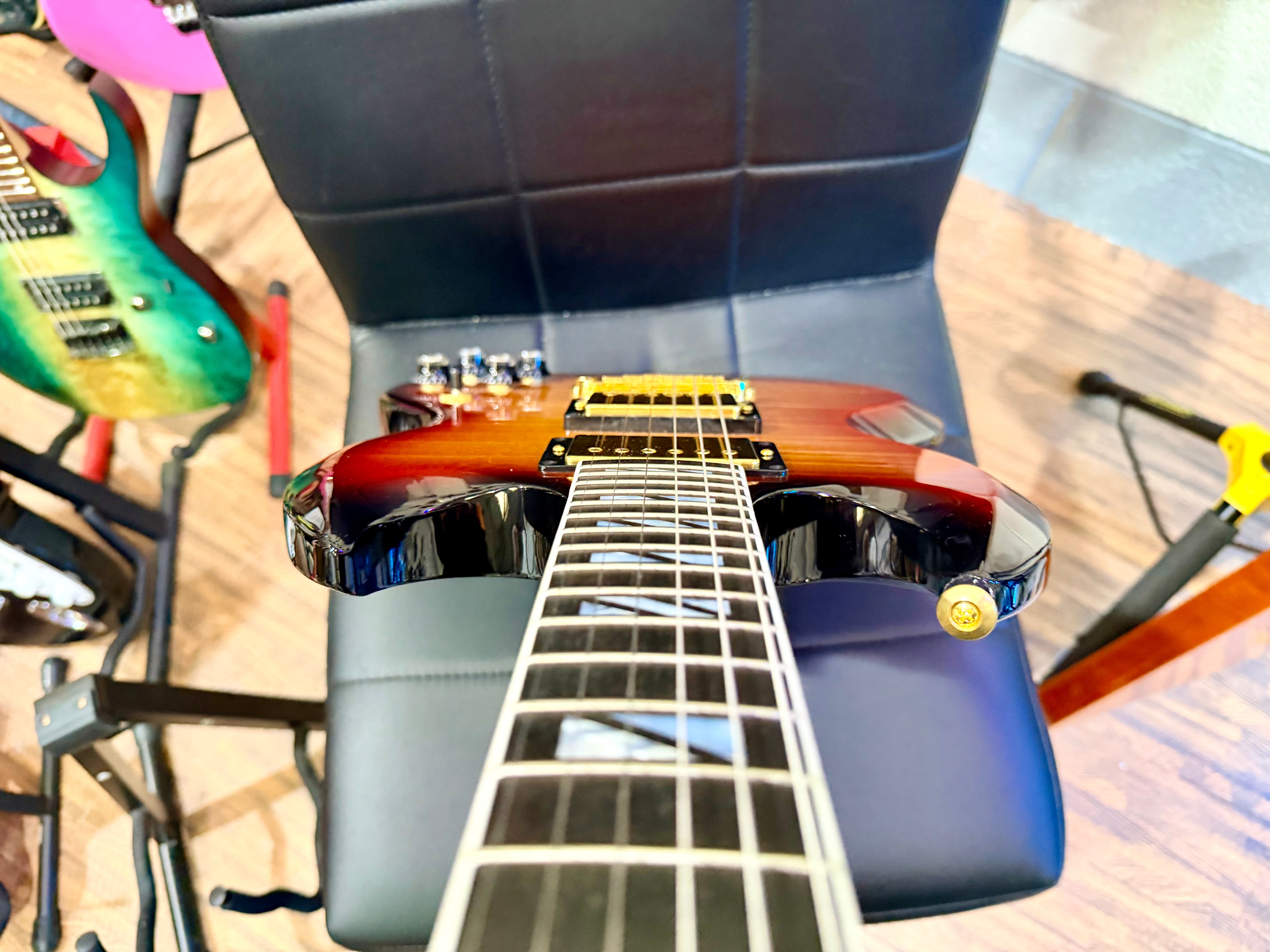 🔥MINT🔥 Gibson SG Supreme In Fireburst~ AAA Figured Top~ Gold Hardware 2023 USA!