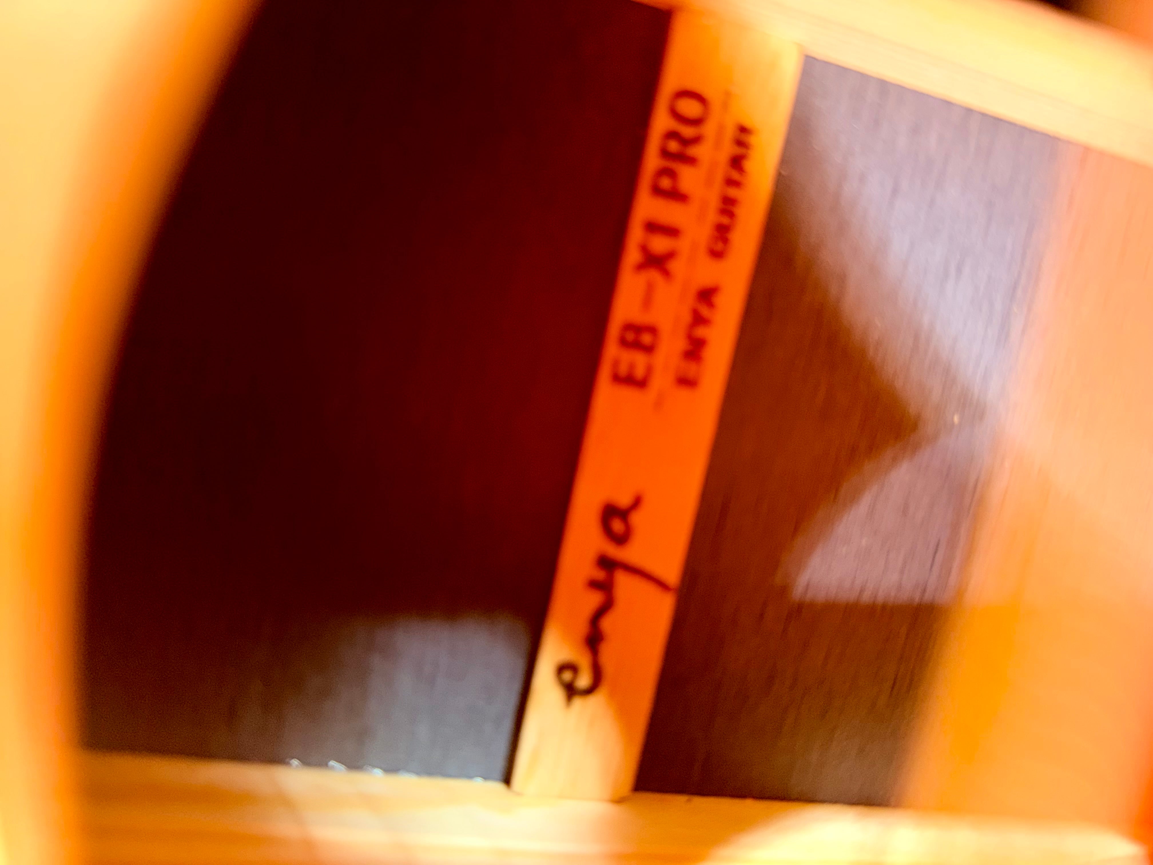 🔥NEW🔥 Enya EB-X1 EQ Pro 1/2 Sized Electro-Acoustic Travel Guitar~ Smart Pickup