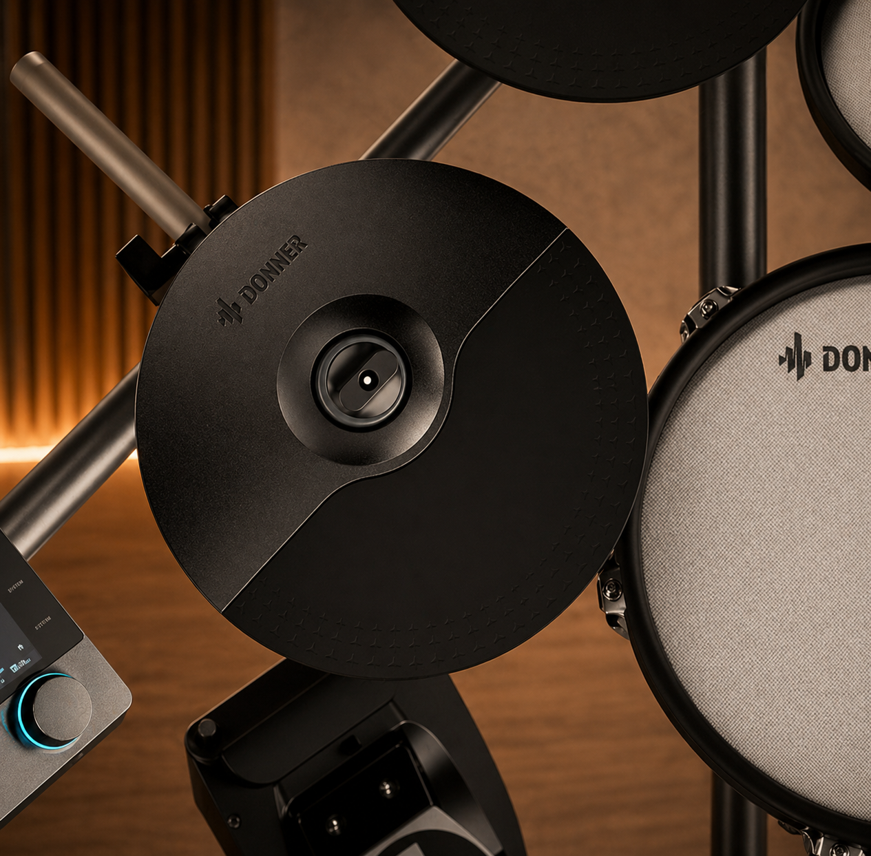 🥁OFFER!🥁 Donner DBEAT Electronic Drum Kit~ Touchscreen~ Mesh Pads + FREE Mat!