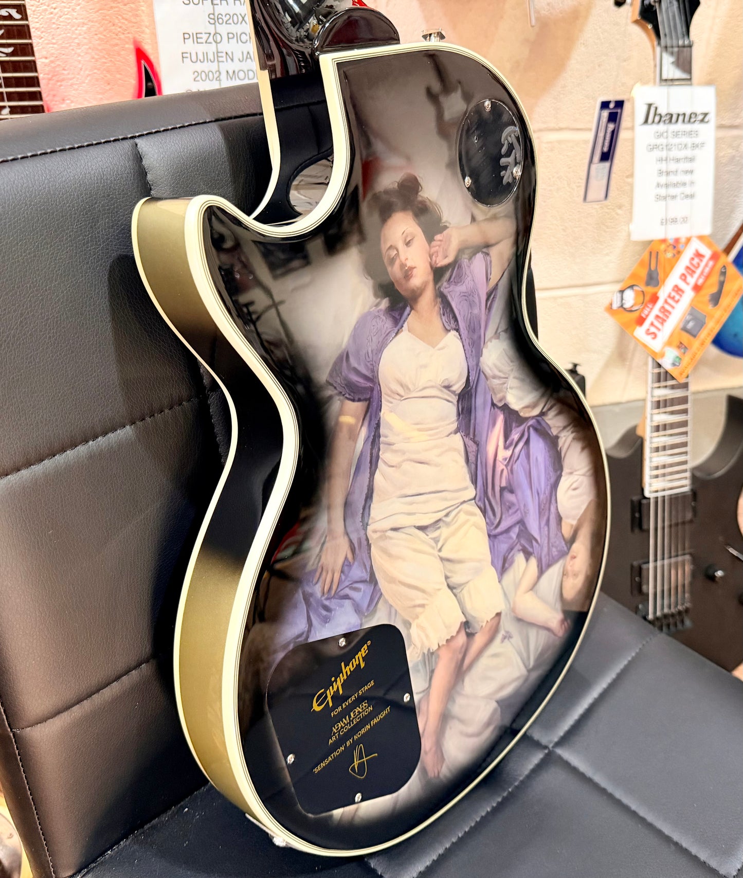 š„ Epiphone Adam Jones Les Paul Custom~Art Collection~Korin Faughts Sensation š„