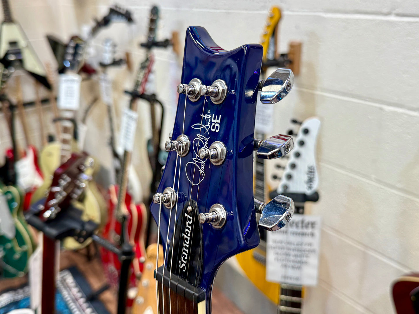 ๐MINT 2022๐ PRS SE Standard 24-08 In Translucent Blue~ Coil Splitting + Gig Bag