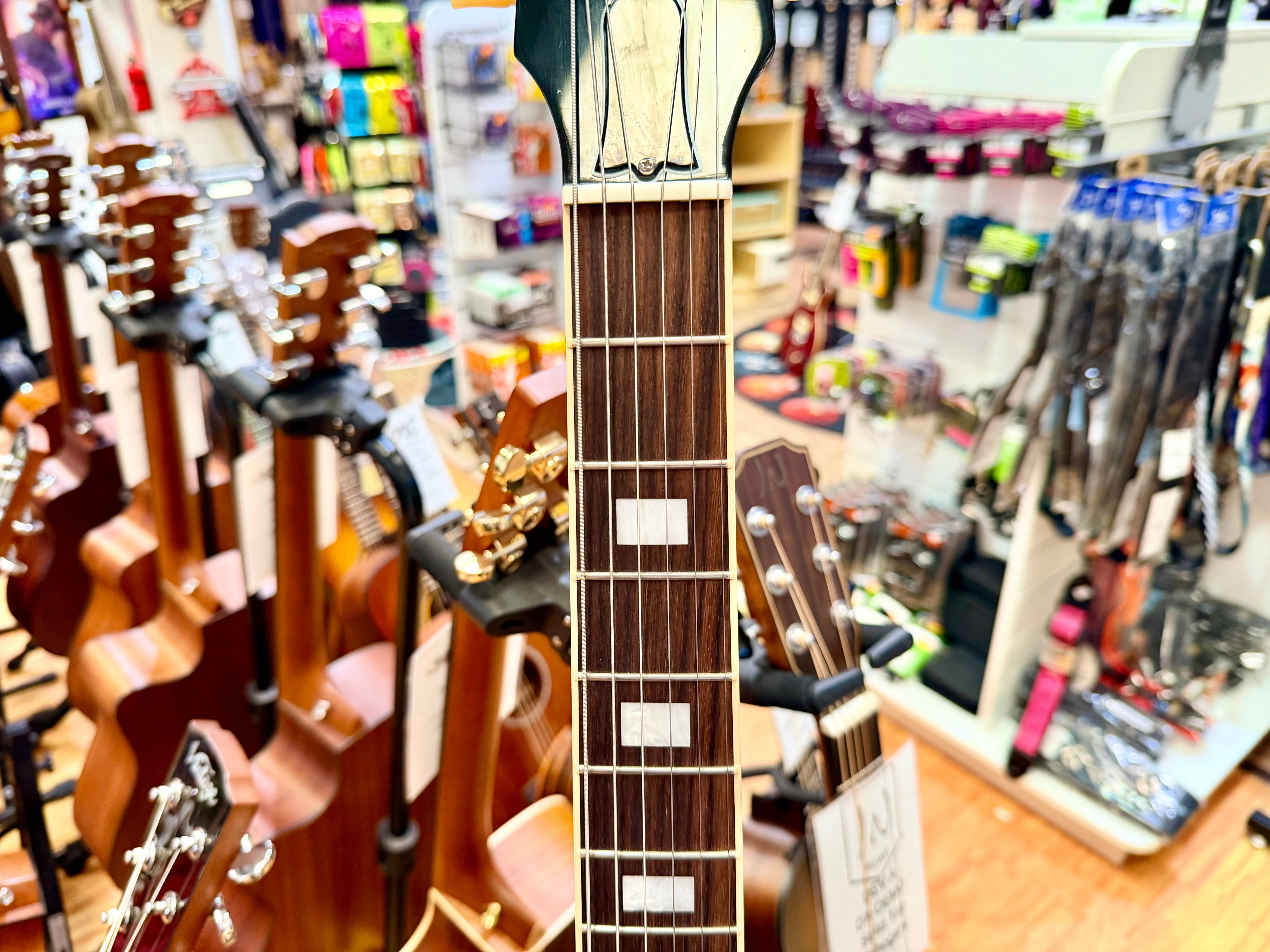 ✨MINT✨ Gibson ES-335 Figured Antique Natural~ Ex-Demo Semi-Hollow + Hard Case!